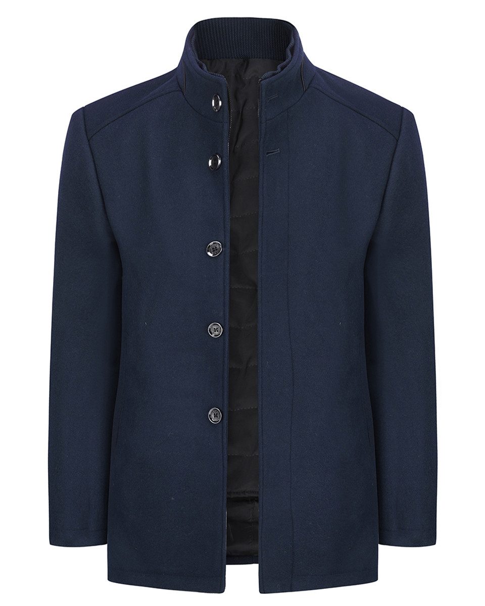 Allthemen Kurzmantel mit abnehmbarer dicker Weste Herren Wintermantel kurze günstig online kaufen