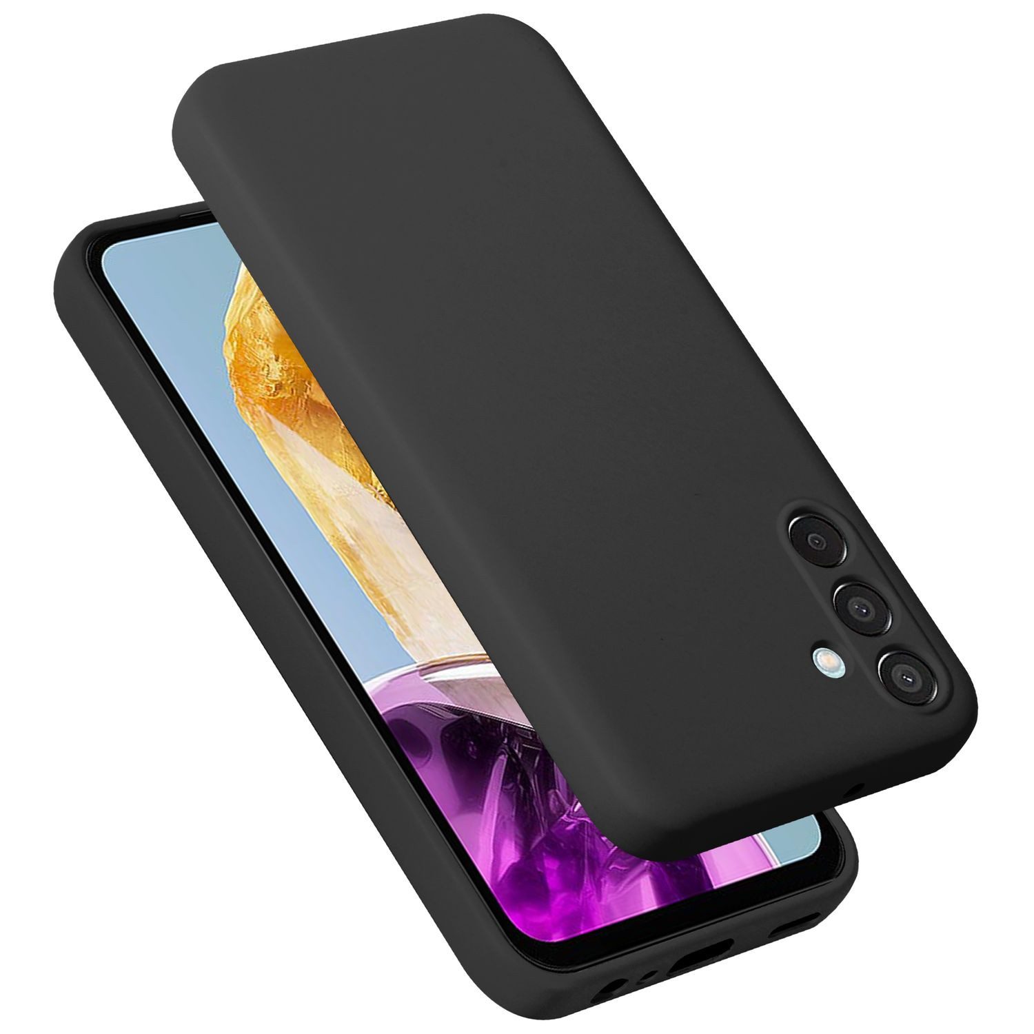 Cadorabo Handyhülle für Samsung Galaxy M15 Hülle Samsung Galaxy M15, Flexible Hülle TPU Silikon Schutzhülle Back Cover Case