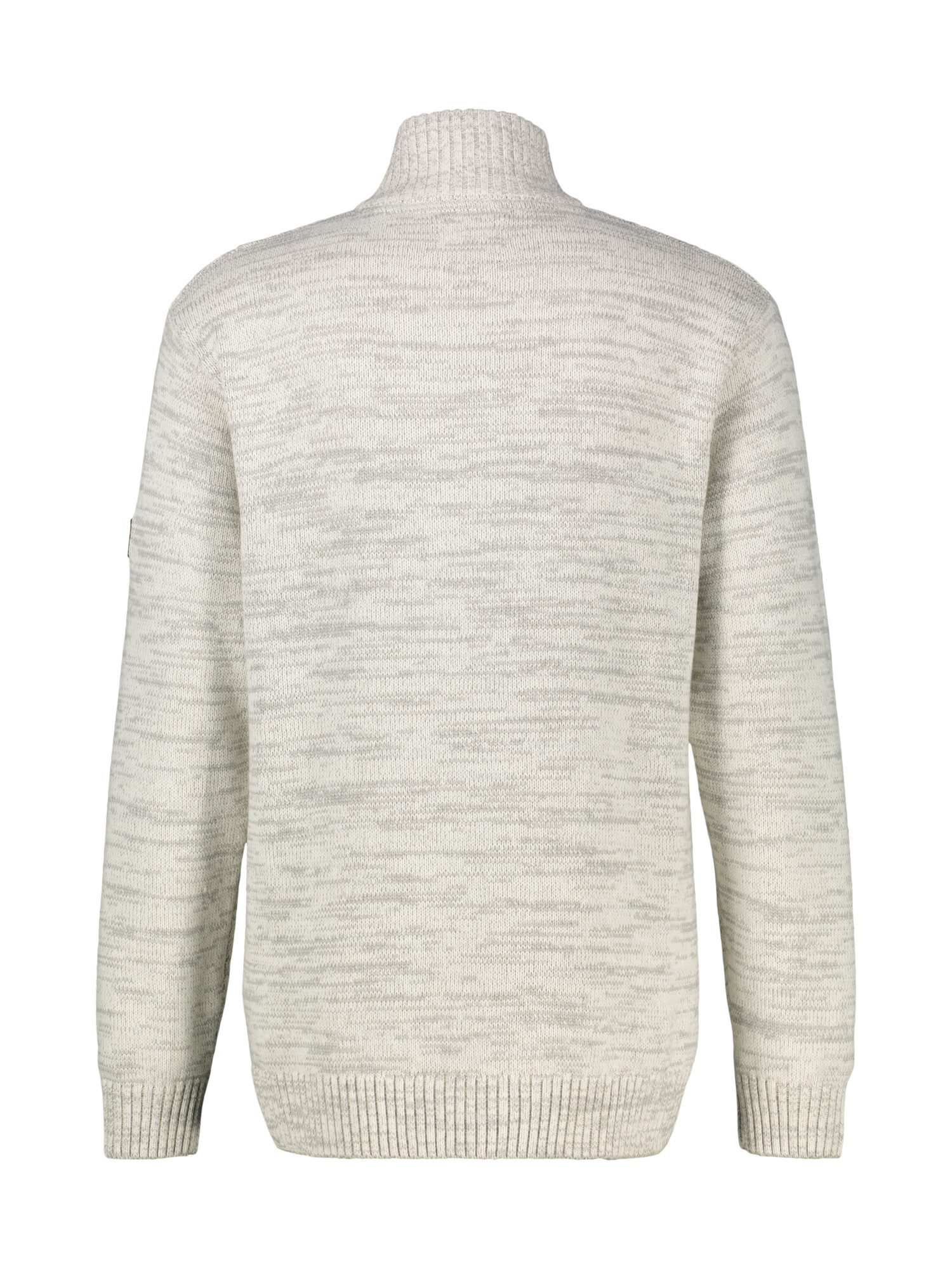 LERROS Sweatshirt Herren Stricktroyer mit Zopfmuster