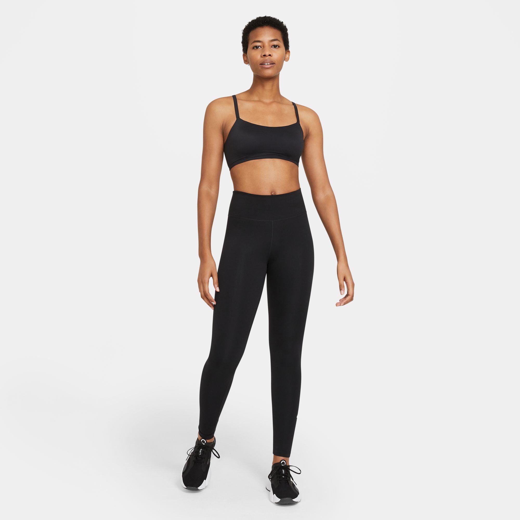 Nike Trainingstights schwarz ONE MID-RISE LEGGINGS WOMEN'S