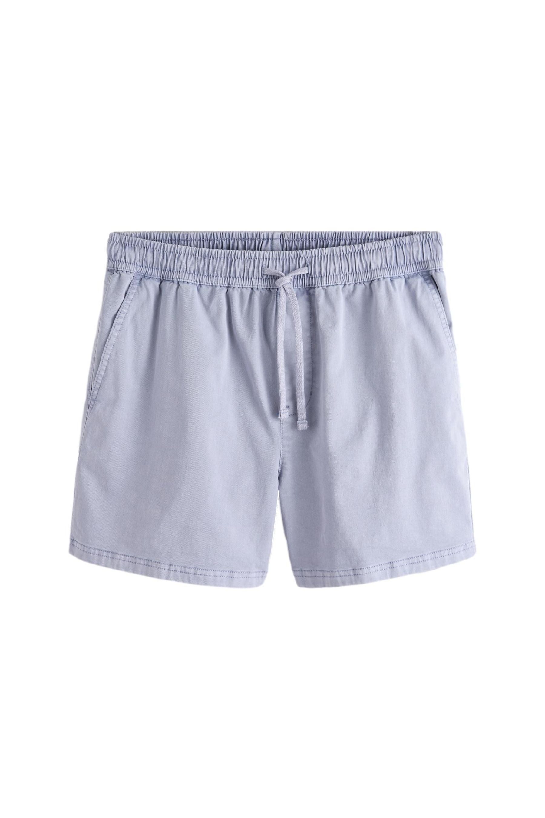 Shorts Shorts mit Stückfärbung und Kordelzug