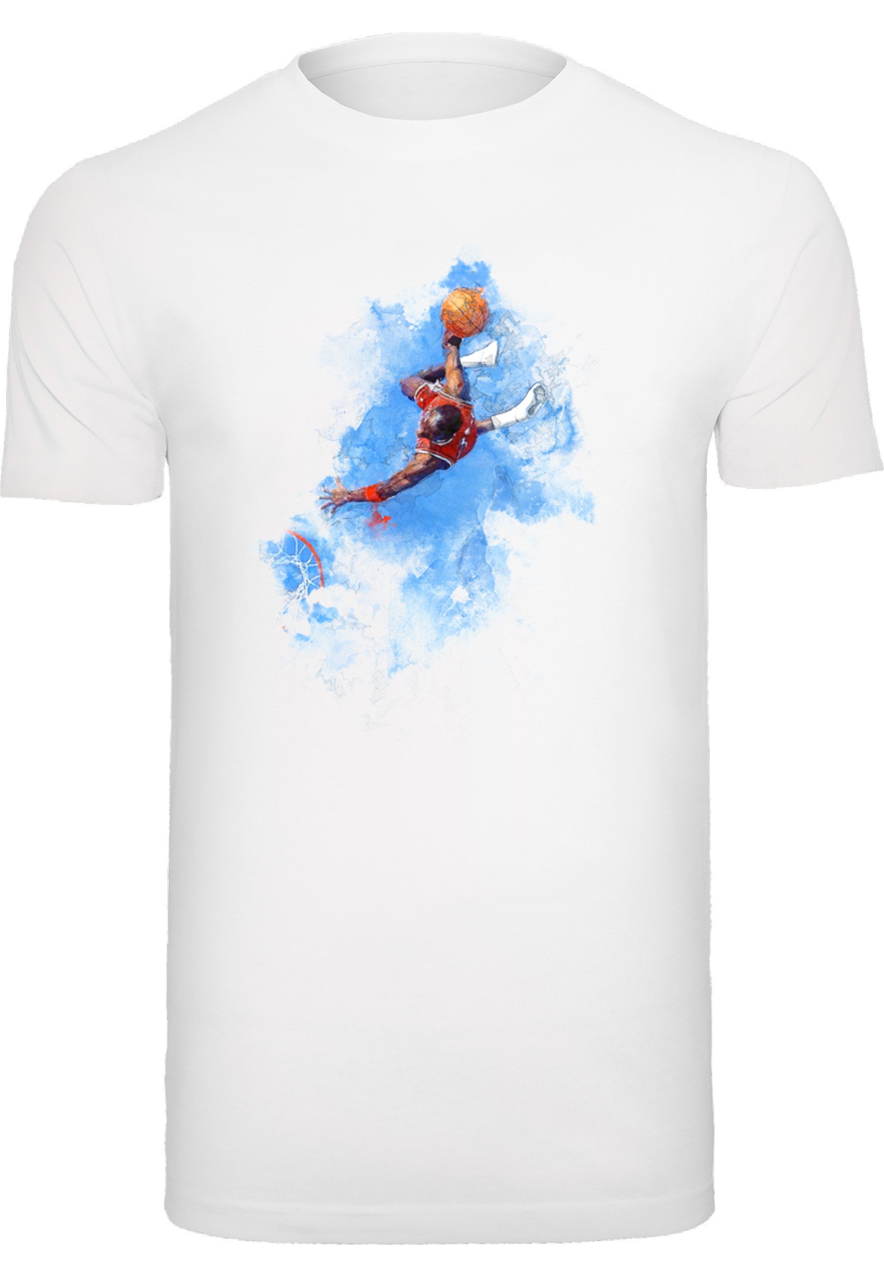 MisterTee T-Shirt MisterTee Herren Basketball Clouds (1-tlg)