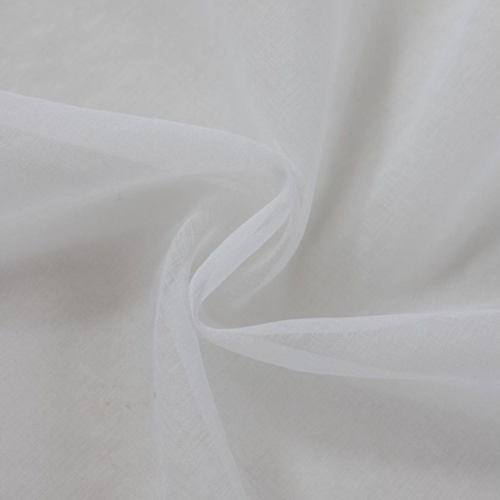 Gardine, HOMEIDEAS, Stangendurchzug 260 Leinenoptik, cm × Weiß, (2 Polyester, halbtransparent, 140 St)
