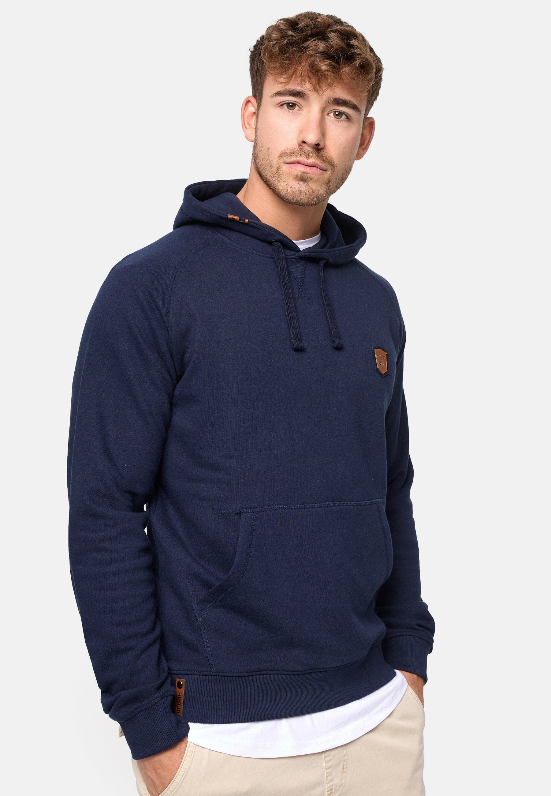 Indicode Hoodie Herren Litcham Sweatshirt Kapuze Herrenhoodie