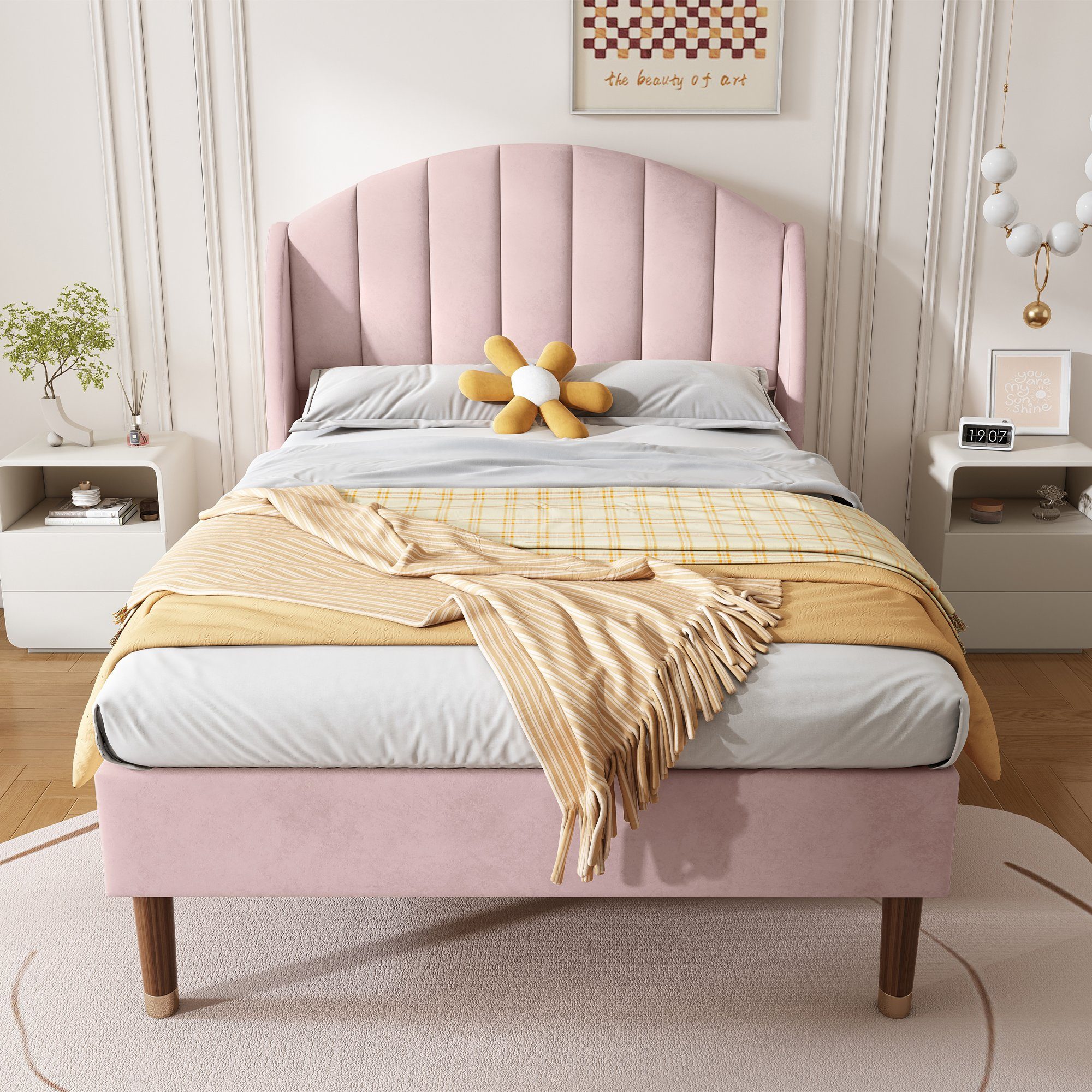 HAUSS SPOLE Polsterbett 90x200cm mit Lattenrost günstig online kaufen
