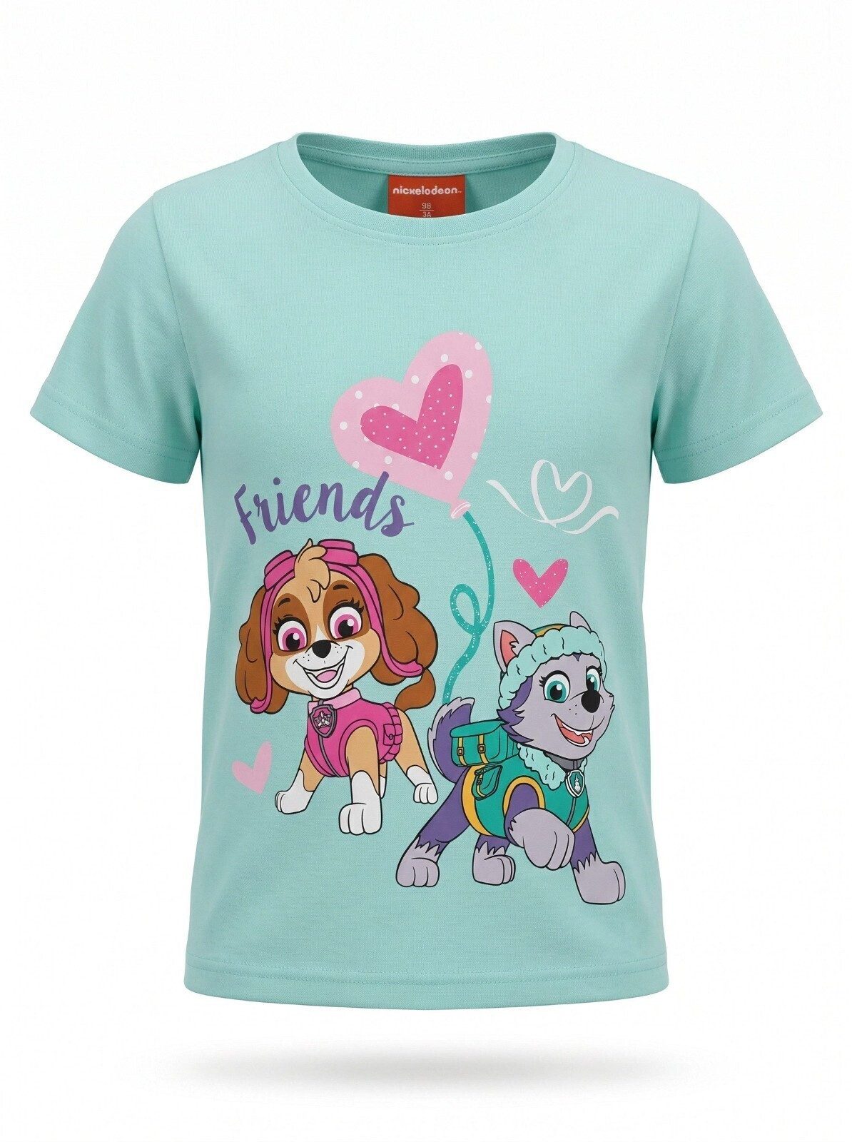 PAW PATROL Print-Shirt Paw Patrol Skye Everest Kinder Baby T-Shirt Kurzarm Gr. 128