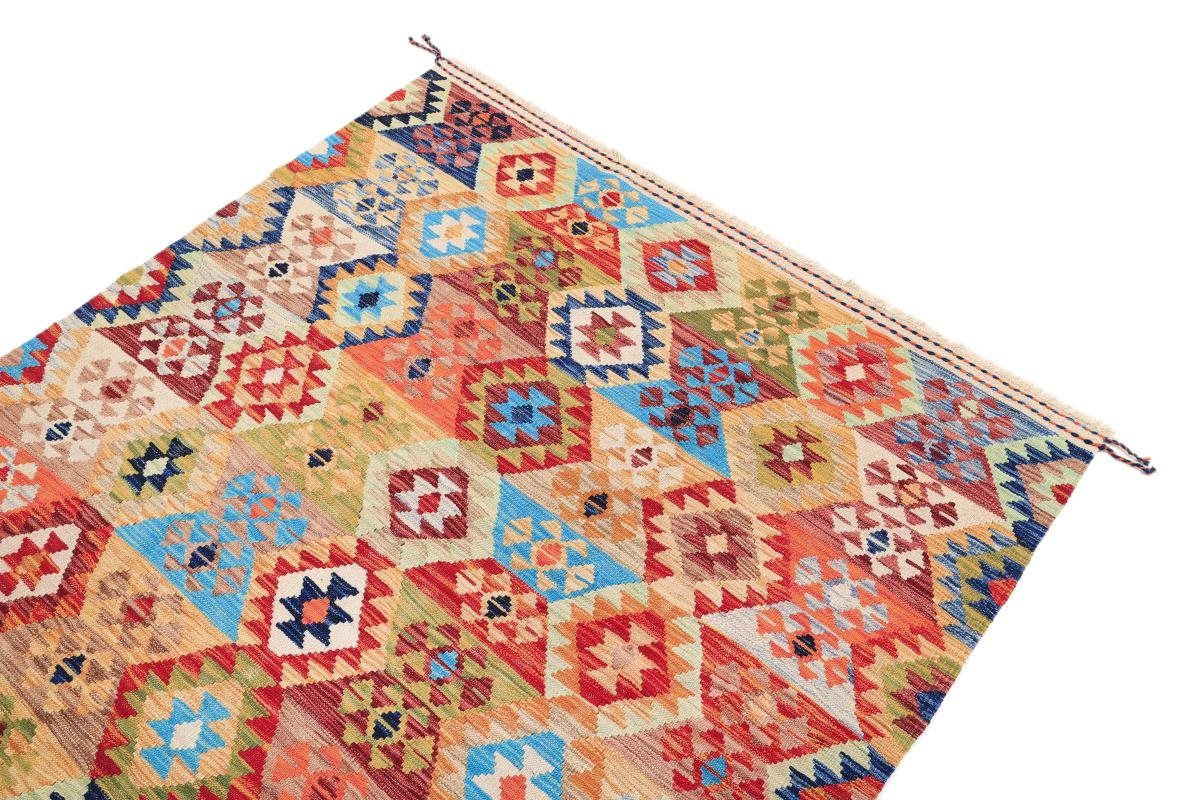 Orientteppich Kelim Afghan Heritage 3 Nain Orientteppich, Handgewebter Moderner 150x203 Höhe: mm Trading, rechteckig