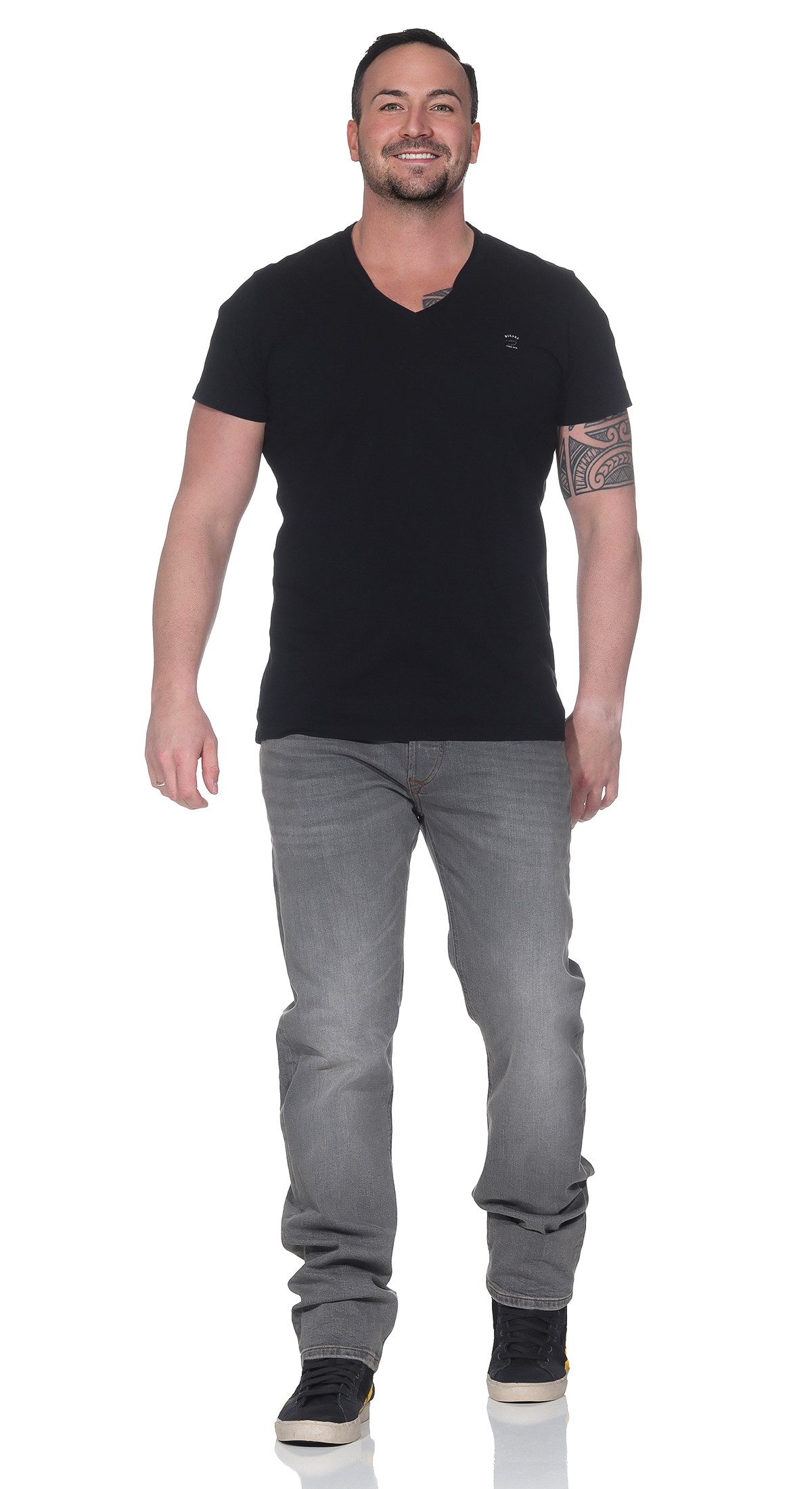 Diesel Regular-fit-Jeans Diesel Herren Jeans SAFADO-X 5-Pocket-Style, Slim-Straight Jeans, Länge: 32