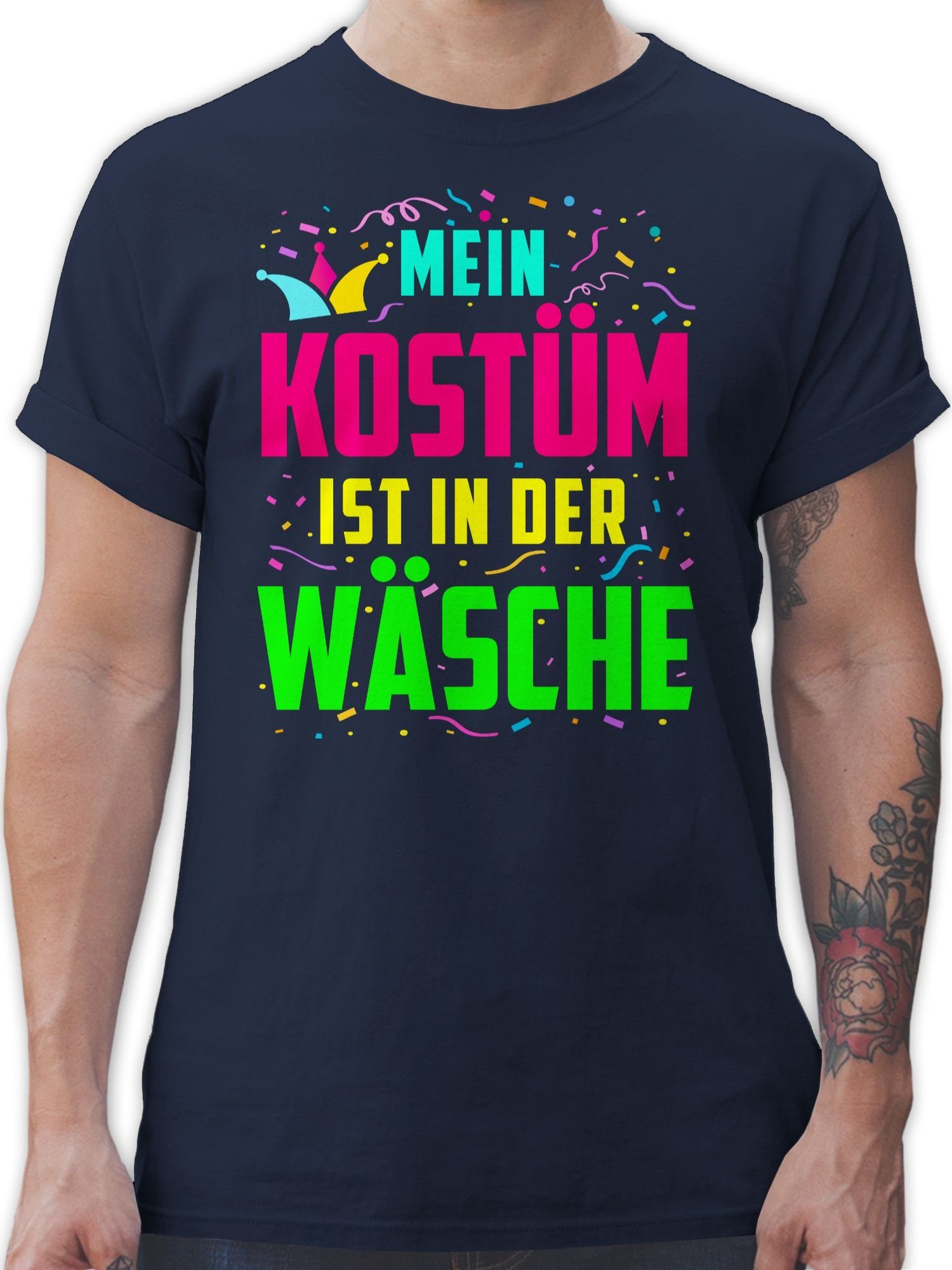 T-Shirt Mein Kostüm ist in der Wäsche I Fastnacht I Fasnacht I Fasnet