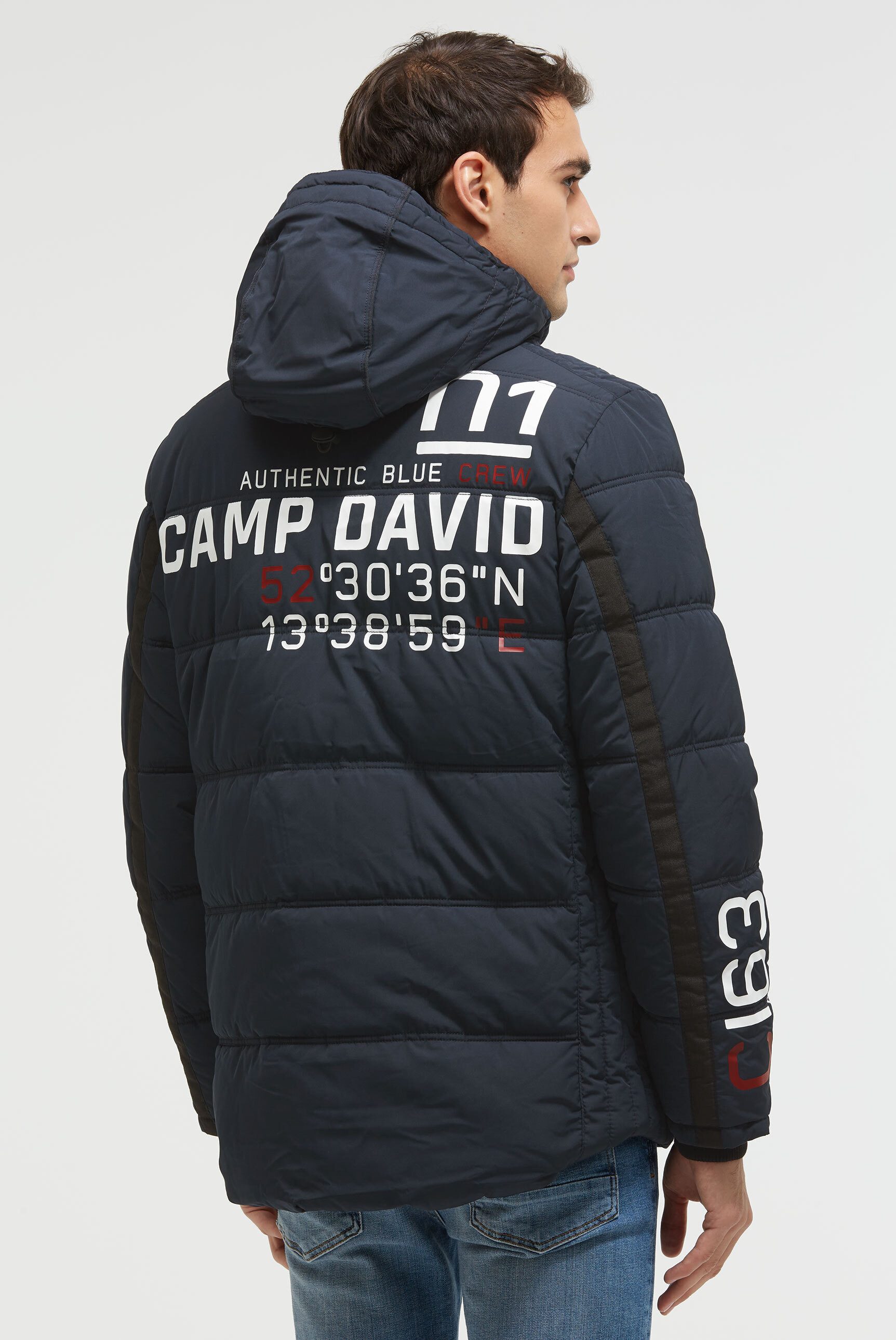 CAMP DAVID Winterjacke mit Innentaschen