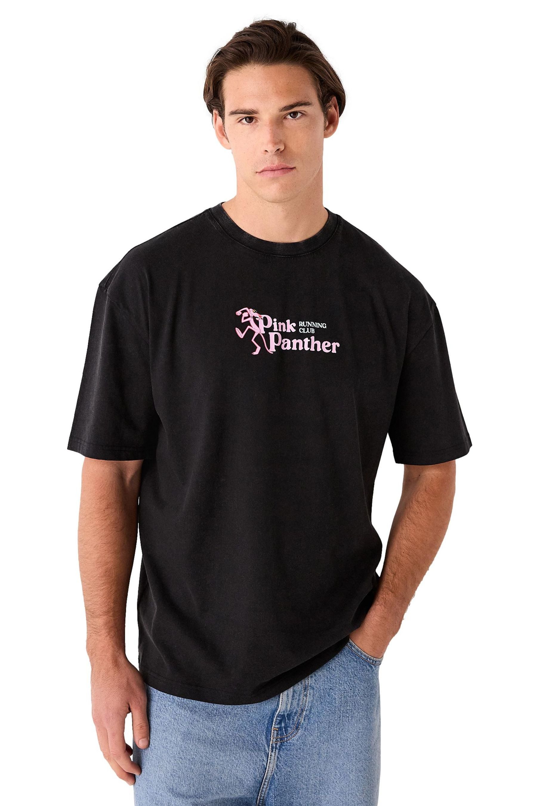 Next T-Shirt Lizenziertes T-Shirt mit Grafik, Pink Panther (1-tlg) günstig online kaufen