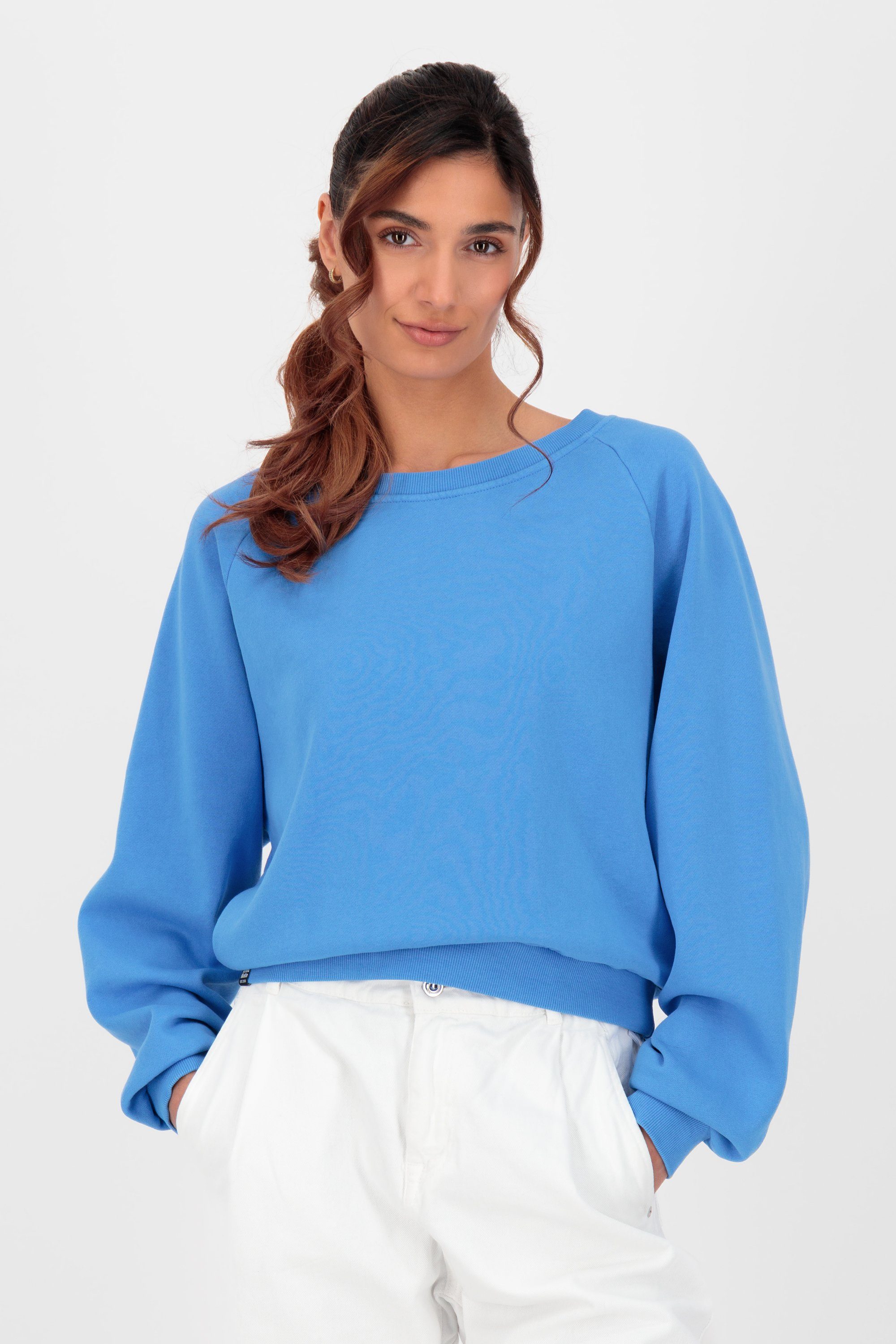 Alife & Kickin Sweatshirt Damen TeonaAK A Basic Pullover mit Rundhalsaussch günstig online kaufen