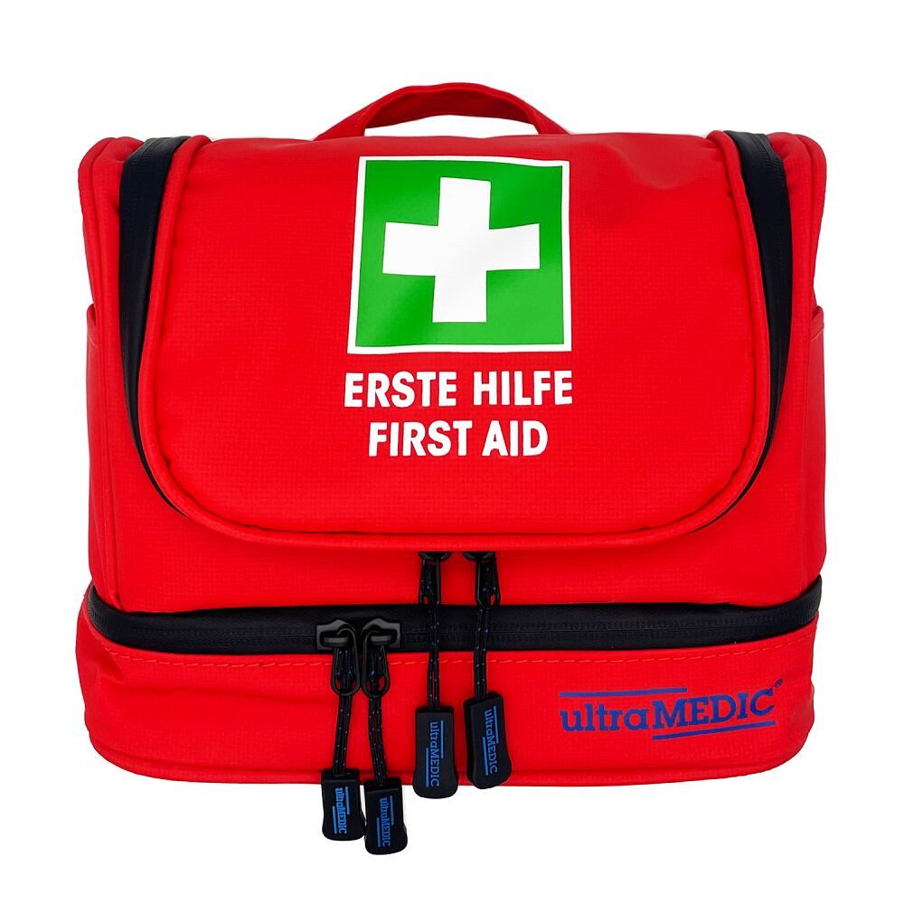 Ultramedic Erste-Hilfe-Koffer Erste-Hilfe-Tasche ultraPouch Basic, DIN 13157:2021 konforme Verbandstofffüllung