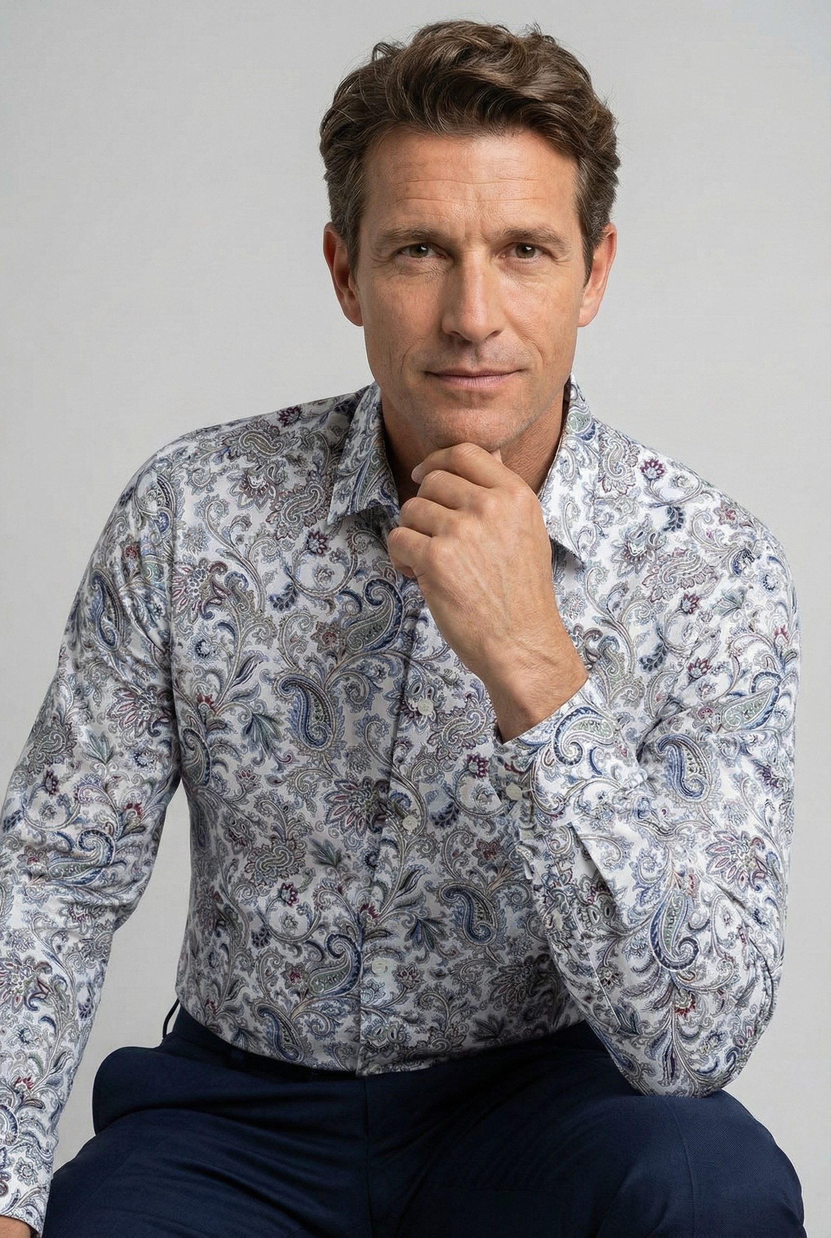 OLYMP Langarmhemd Luxor Comfort Fit