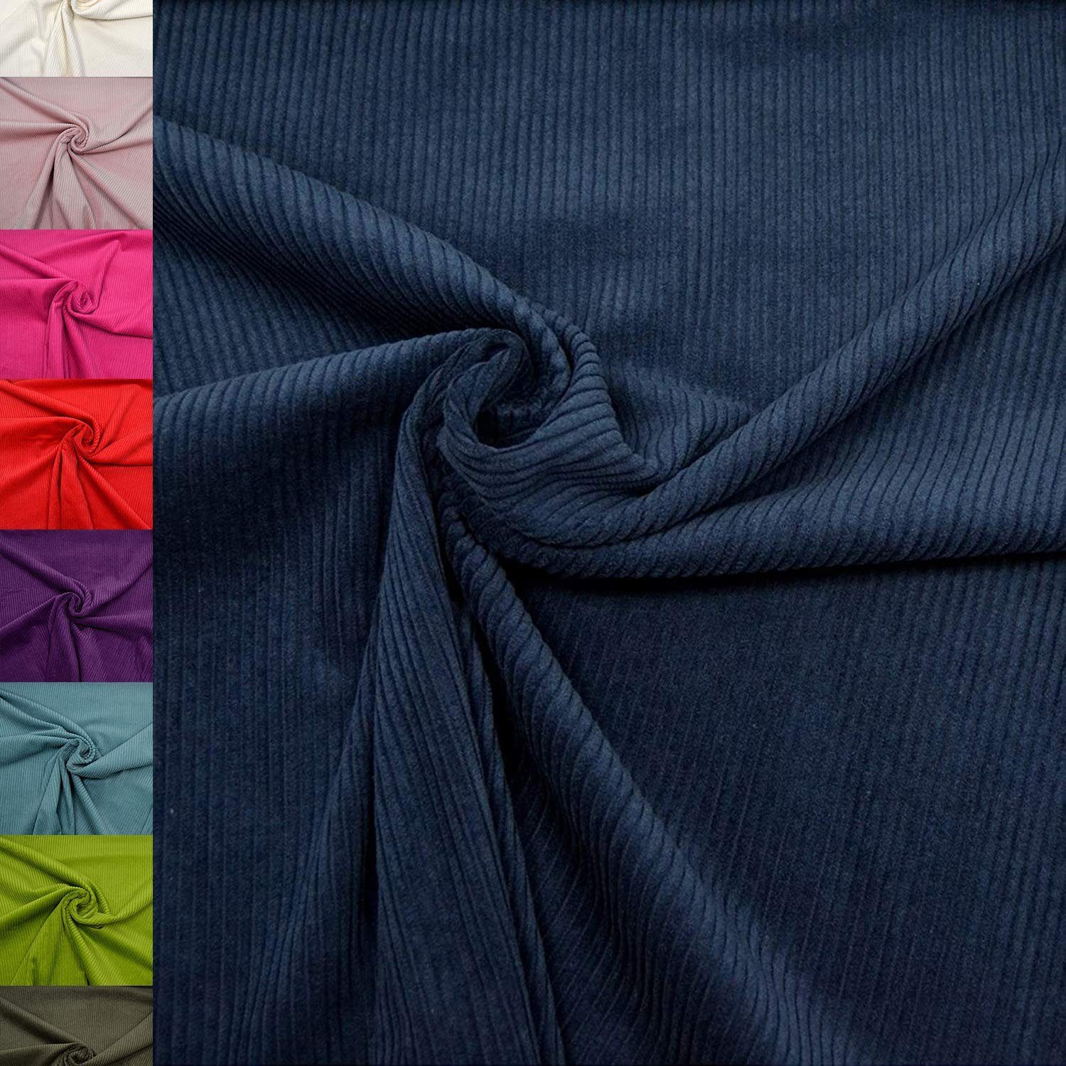 MAGAM-Stoffe Stoff "Yanis", Breitcord Cord Kleidung Polster 100% Baumwolle ÖKO-TEX Meterware 50cm