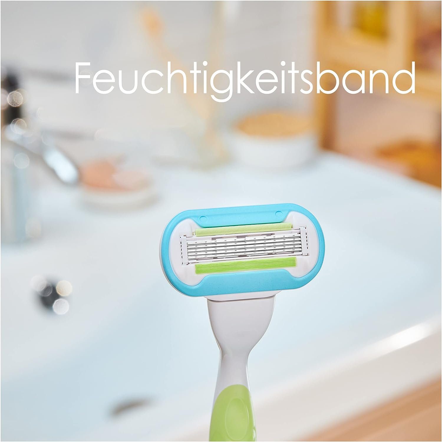 Gillette Venus Rasierklingen Extra Smooth, 5-fach-Klinge mit Diamant-ähnliche Beschichtung