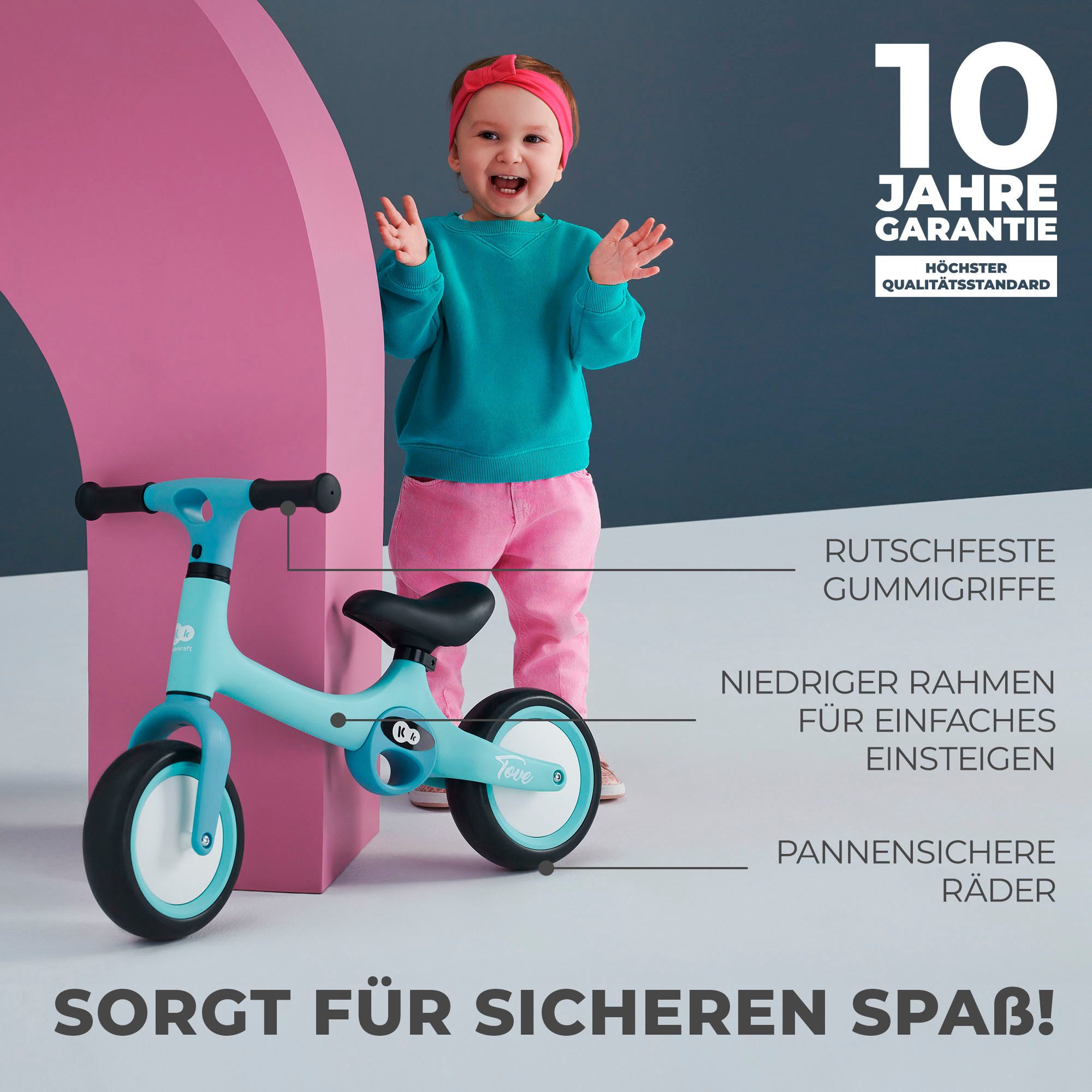 Kinderkraft Laufrad TOVE 20 Zoll – Bild 2 von 5