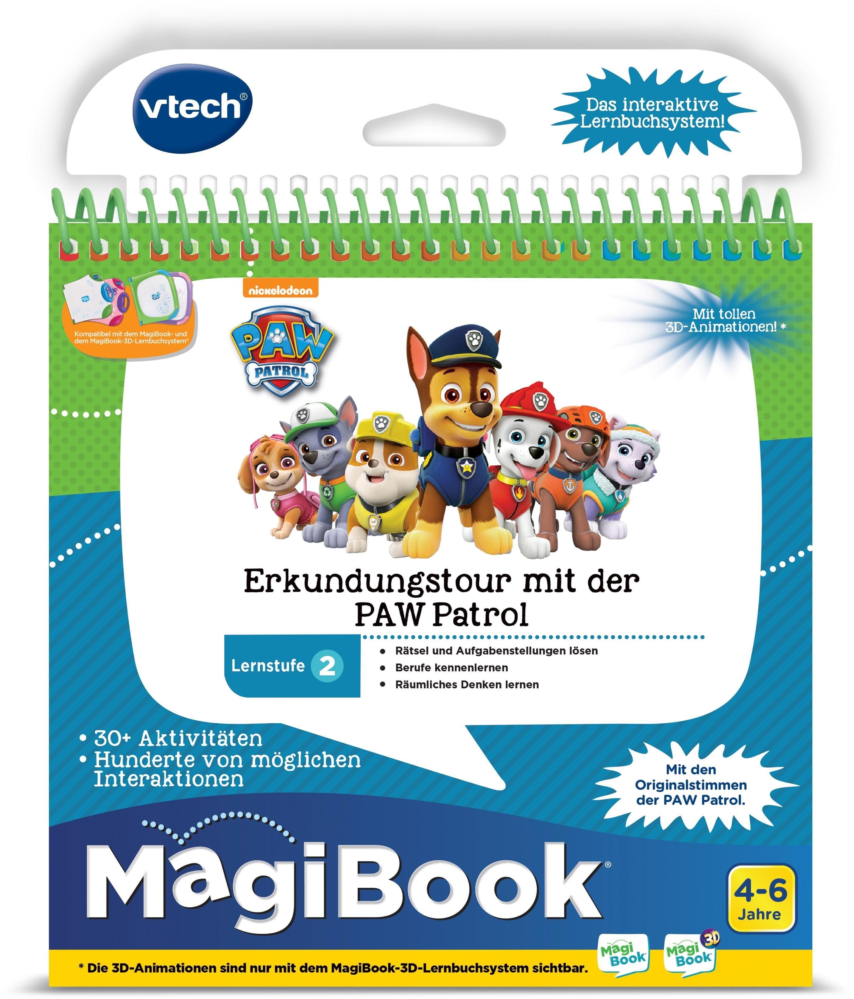 Vtech® Buch MagiBook Lernstufe 2 - Erkundungtour mit der PAW Patrol