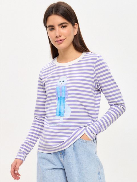 CAT by maniita lacitta Sweatshirt COUNTRY CAT (1-tlg) mit modernem Frontpri günstig online kaufen