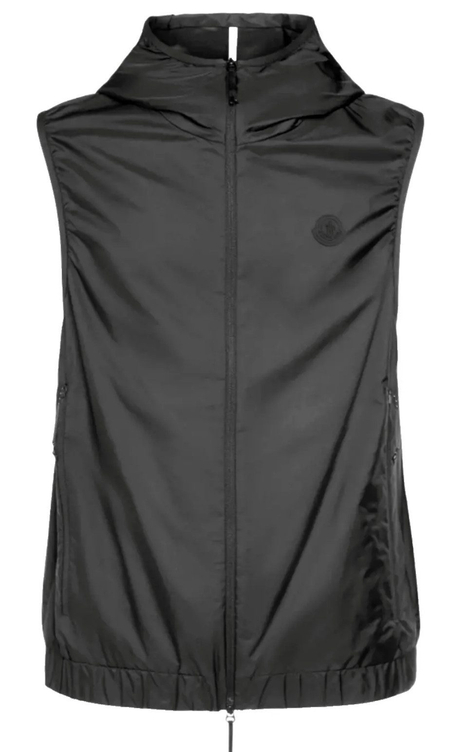 MONCLER Funktionsweste Vallese Unisex Jacke Mit einer praktischen Kapuze, ideal für alle Wetterlagen