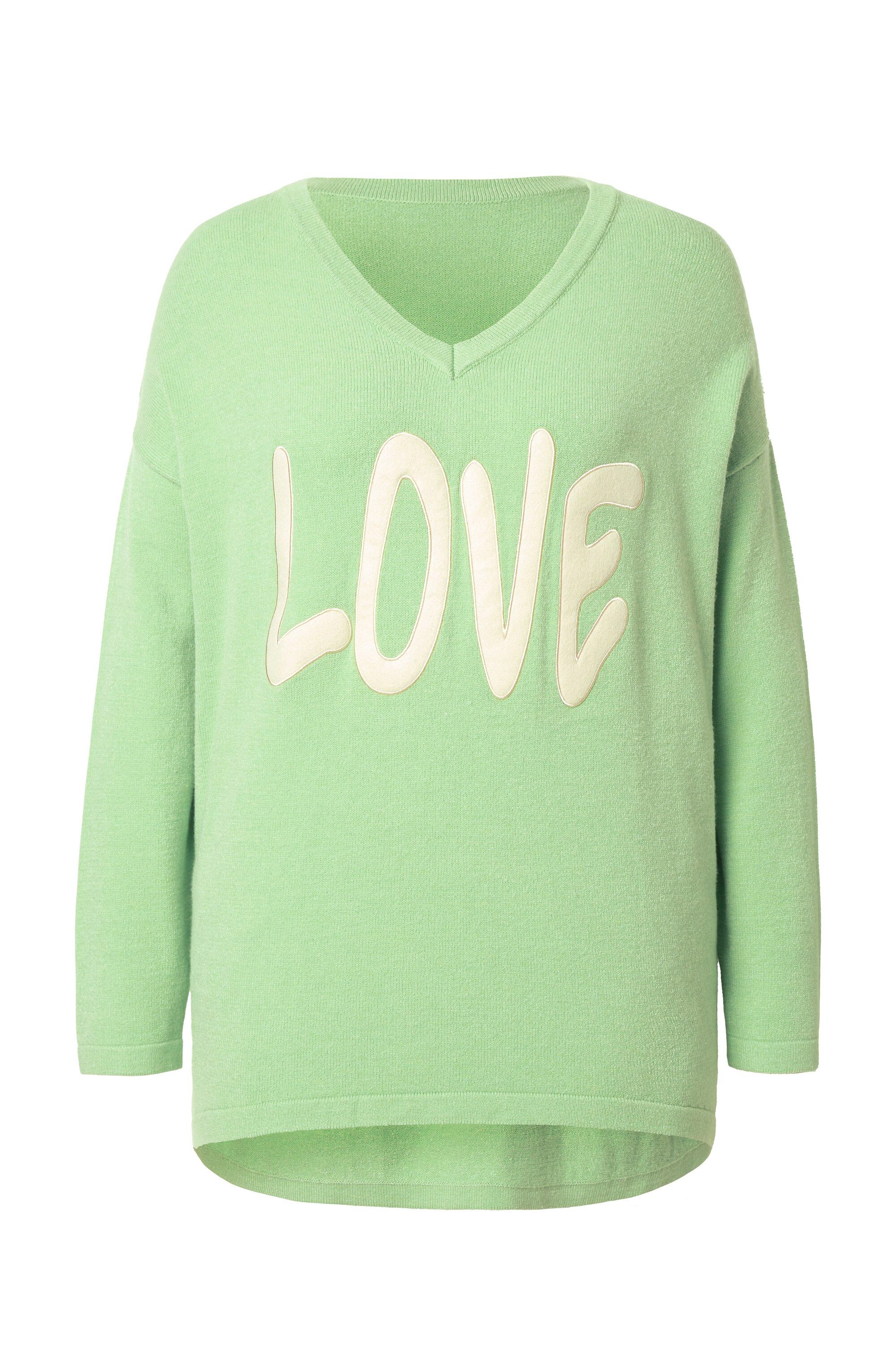 MIAMODA Strickpullover Pullover oversized LOVE günstig online kaufen
