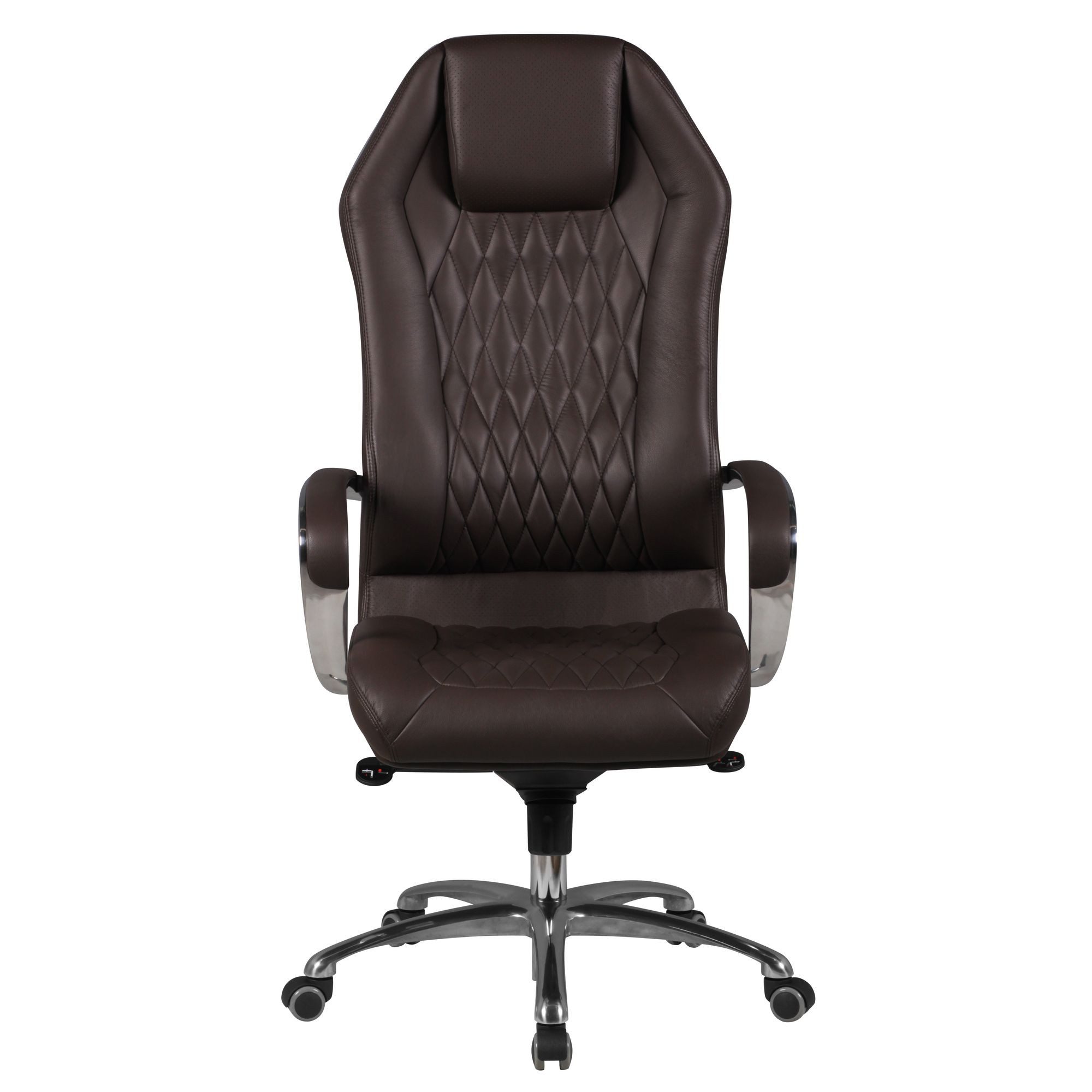 FINEBUY Chefsessel SuVa3468_1 (Bürostuhl MONTEREY Echtleder günstig online kaufen