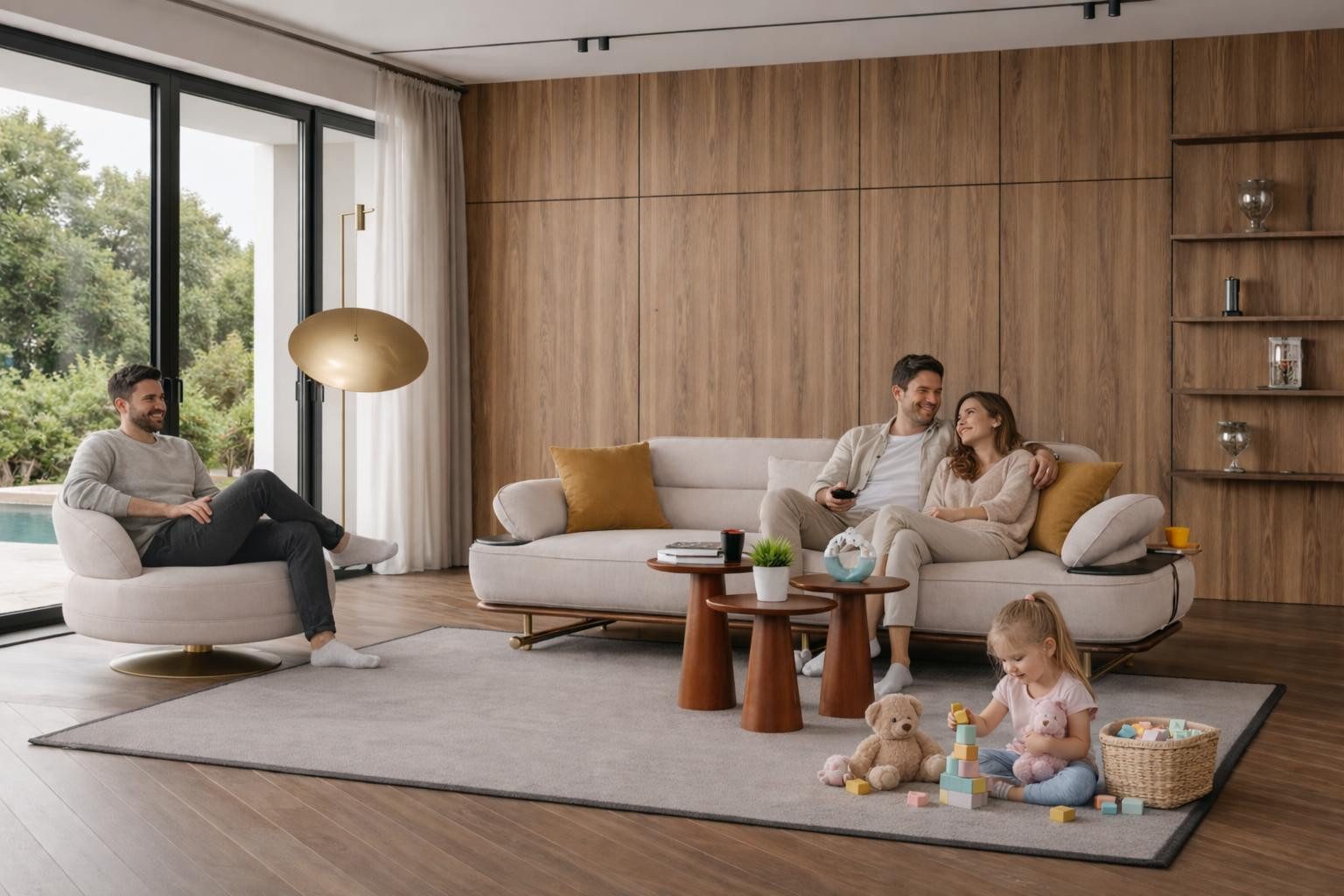 JVmoebel Sitzgruppe Wohnzimmer Set Modern Weiß Couch Bergère Designer-Set Minimalismus, (2-tlg)