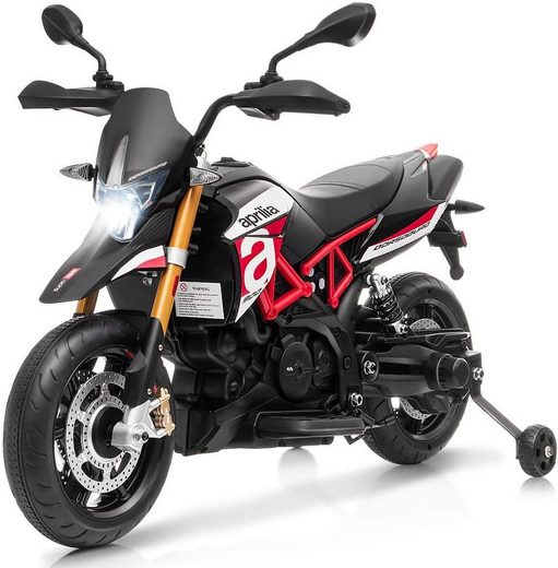 COSTWAY Elektro-Kindermotorrad »Kindermotorrad«, mit Stützrädern, LED
