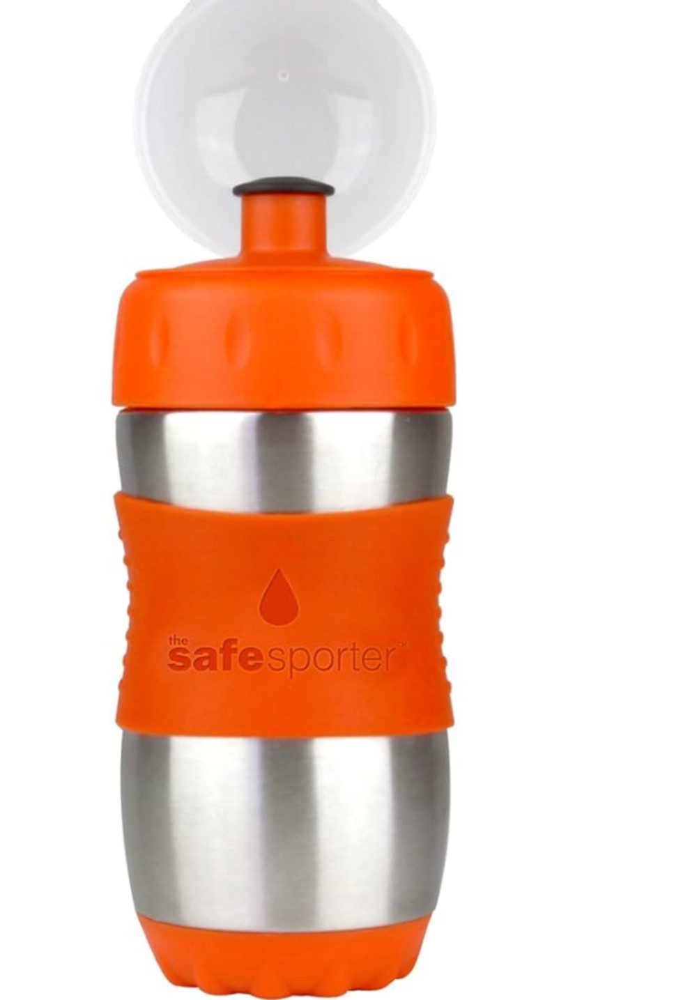 Trinkflasche Wasserflasche Edelstahl Sportflasche 475ml Spülmaschinenfest Orange