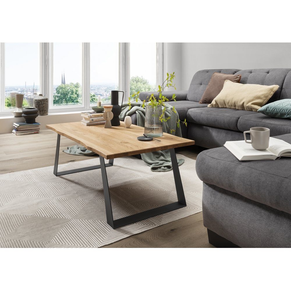 cm Beistelltisch X x ca. 40 60 CONCEPT Couchtisch Baumkante Couchtisch x 110 Massivholz GAJUS Paroli Eiche