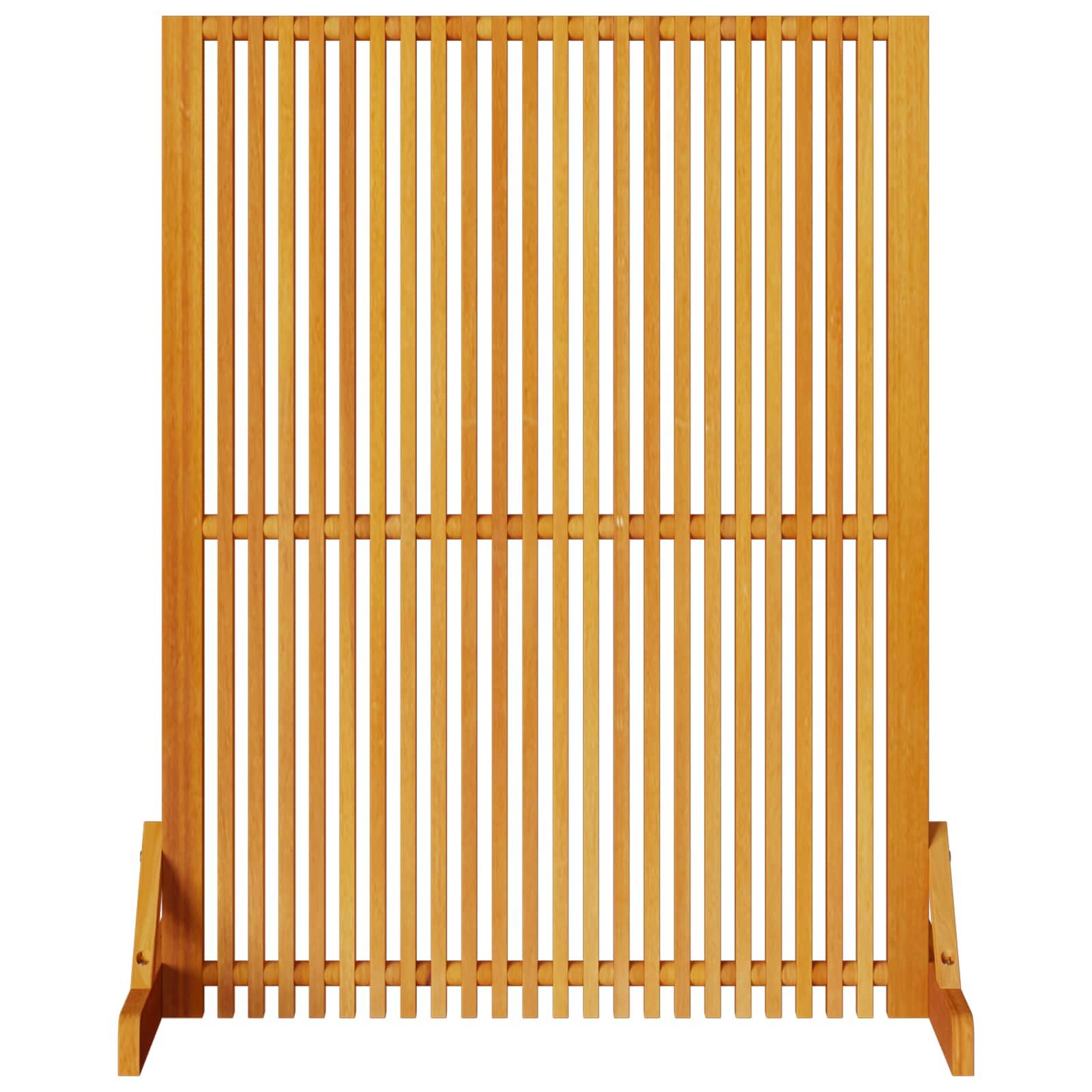 vidaXL Raumteiler Sichtschutz Braun 79,5 x 50 x 110 cm Massivholz, 1-tlg.