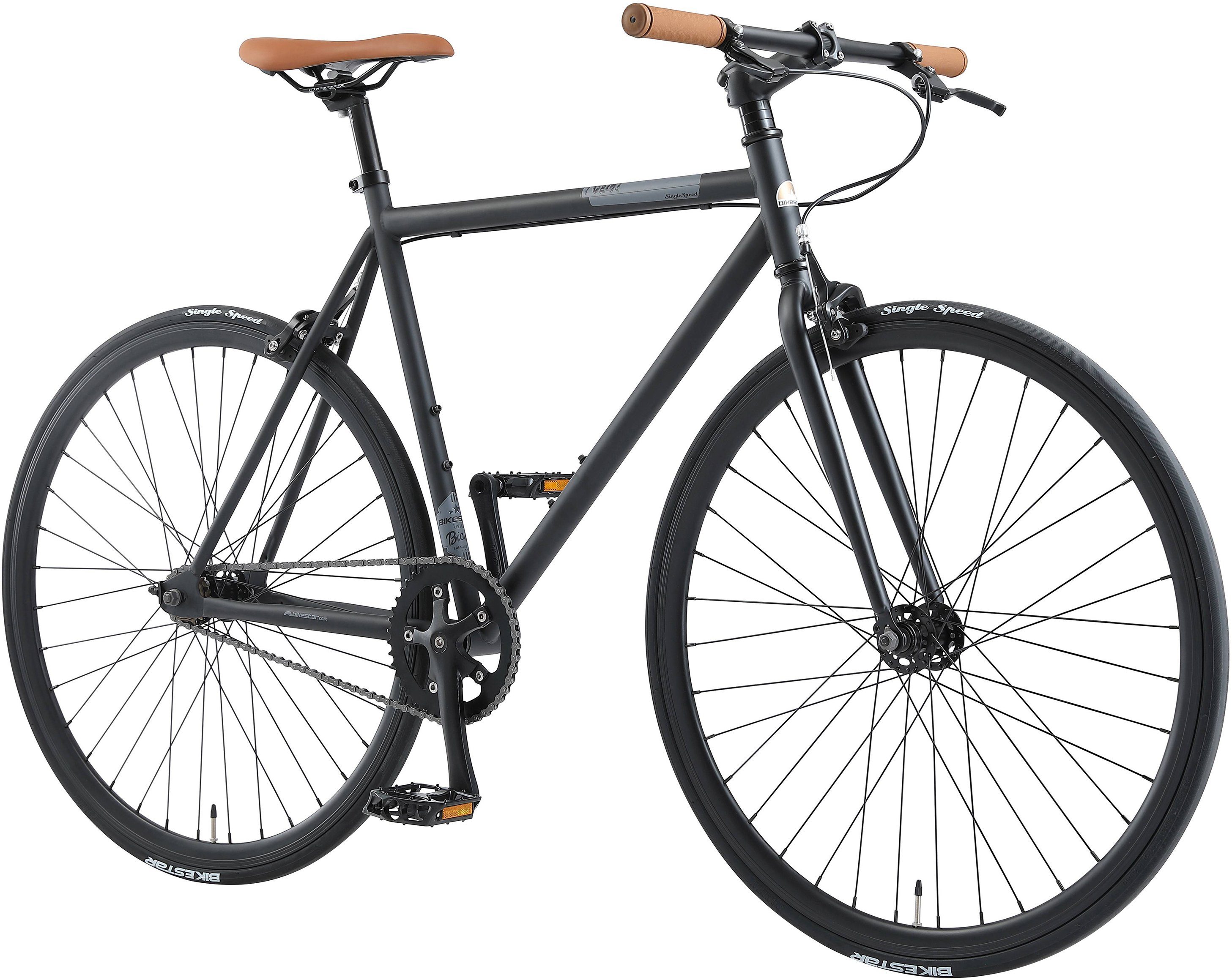 Bikestar Singlespeed, 1 Gang Shimano, für Damen und Herren