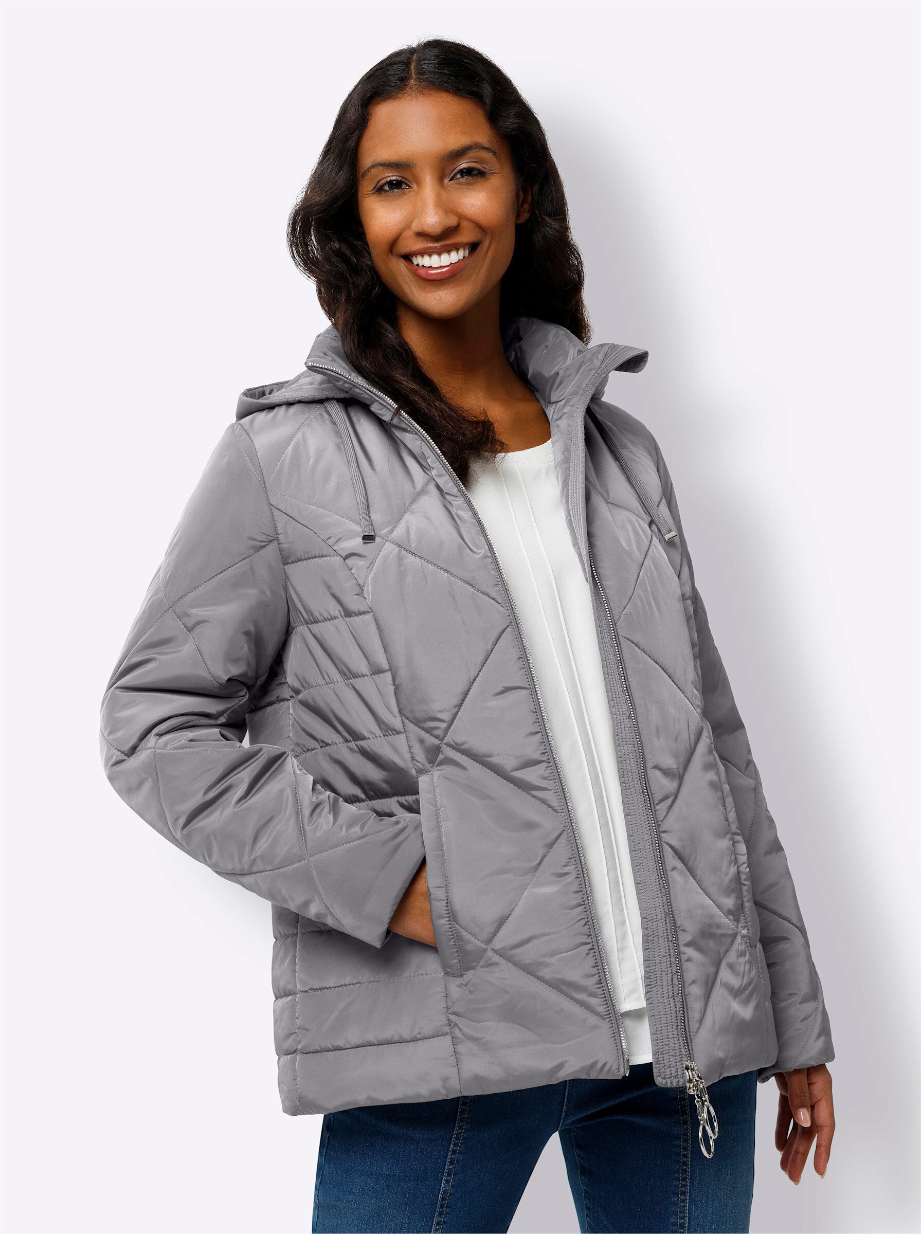 heine Allwetterjacke Steppjacke Langarm