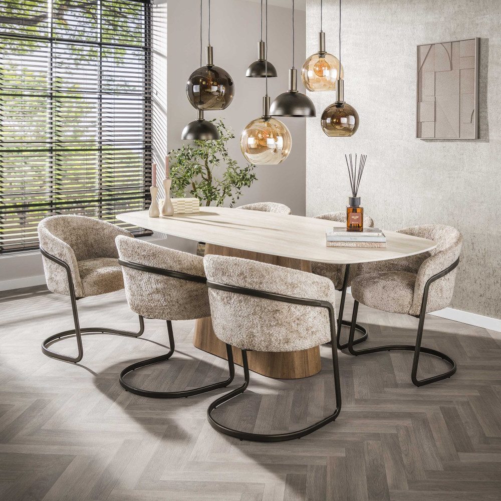 Hoyz Collection Esstisch Hoyz Collection – Romano Centro Danish Oval