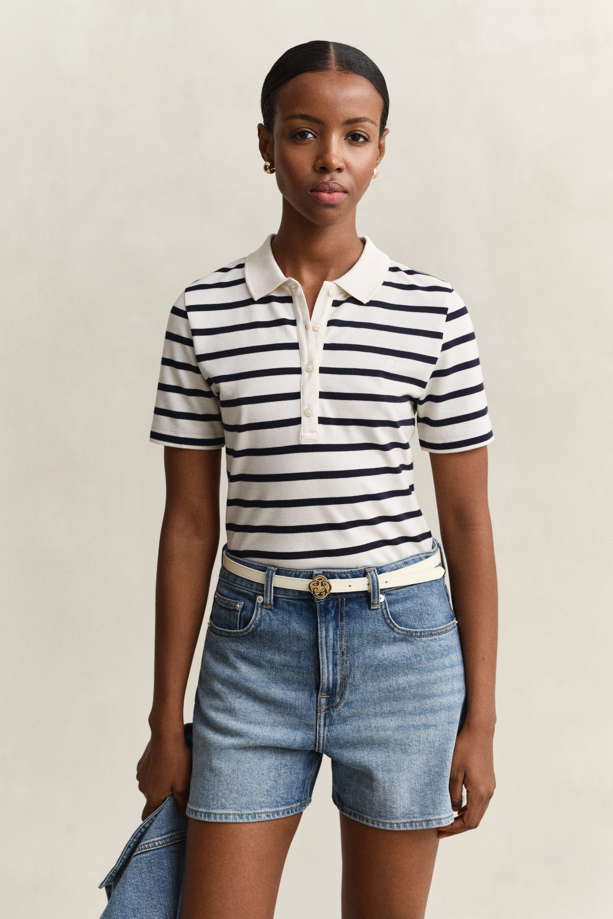 Gant Poloshirt SLIM STRIPED Slim fit mit Polokragen