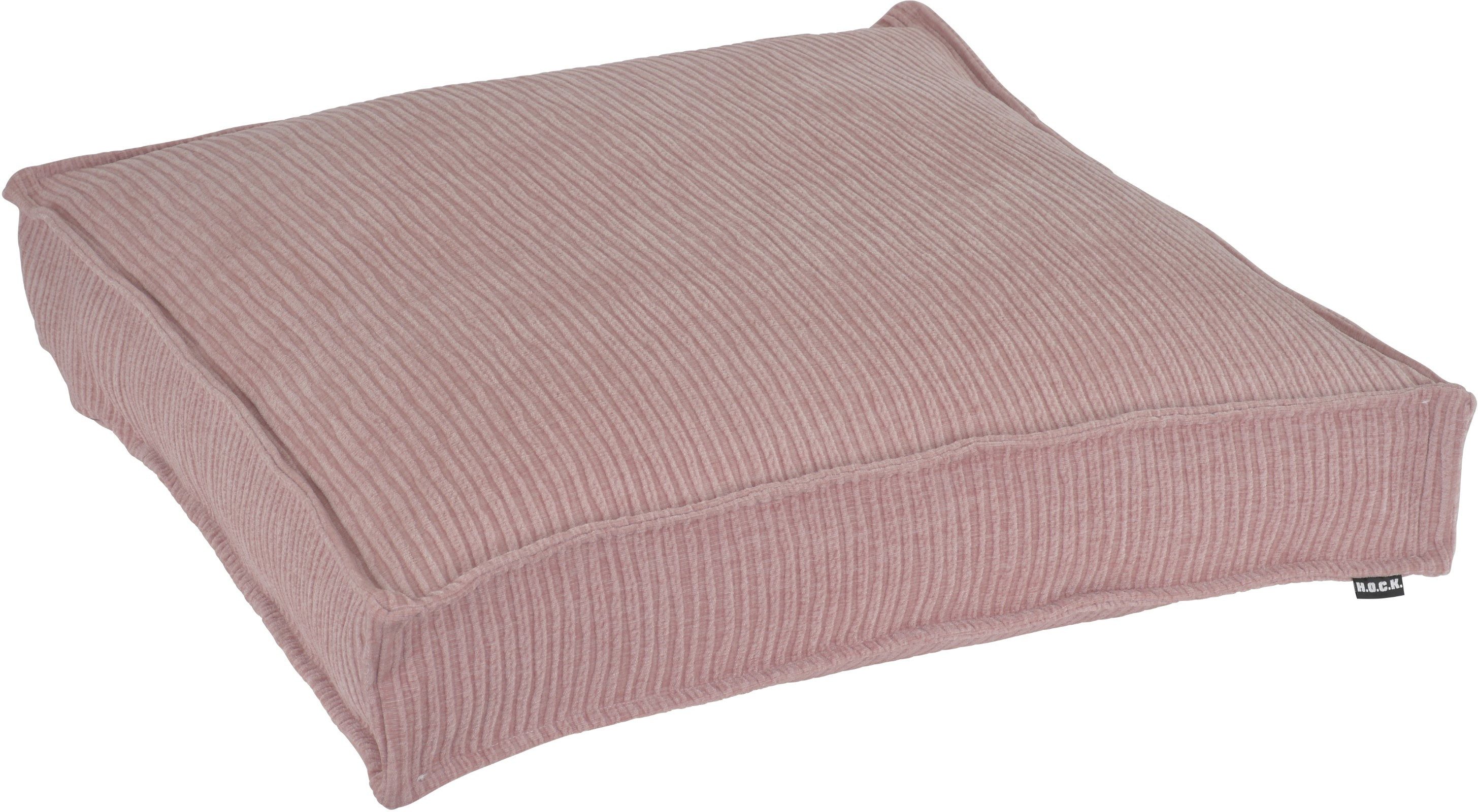 H.O.C.K. Подушки на підлогу Jonny, Cordkissen inkl. Füllung, 60x60x10cm, Подушки на підлогу, strukturiert