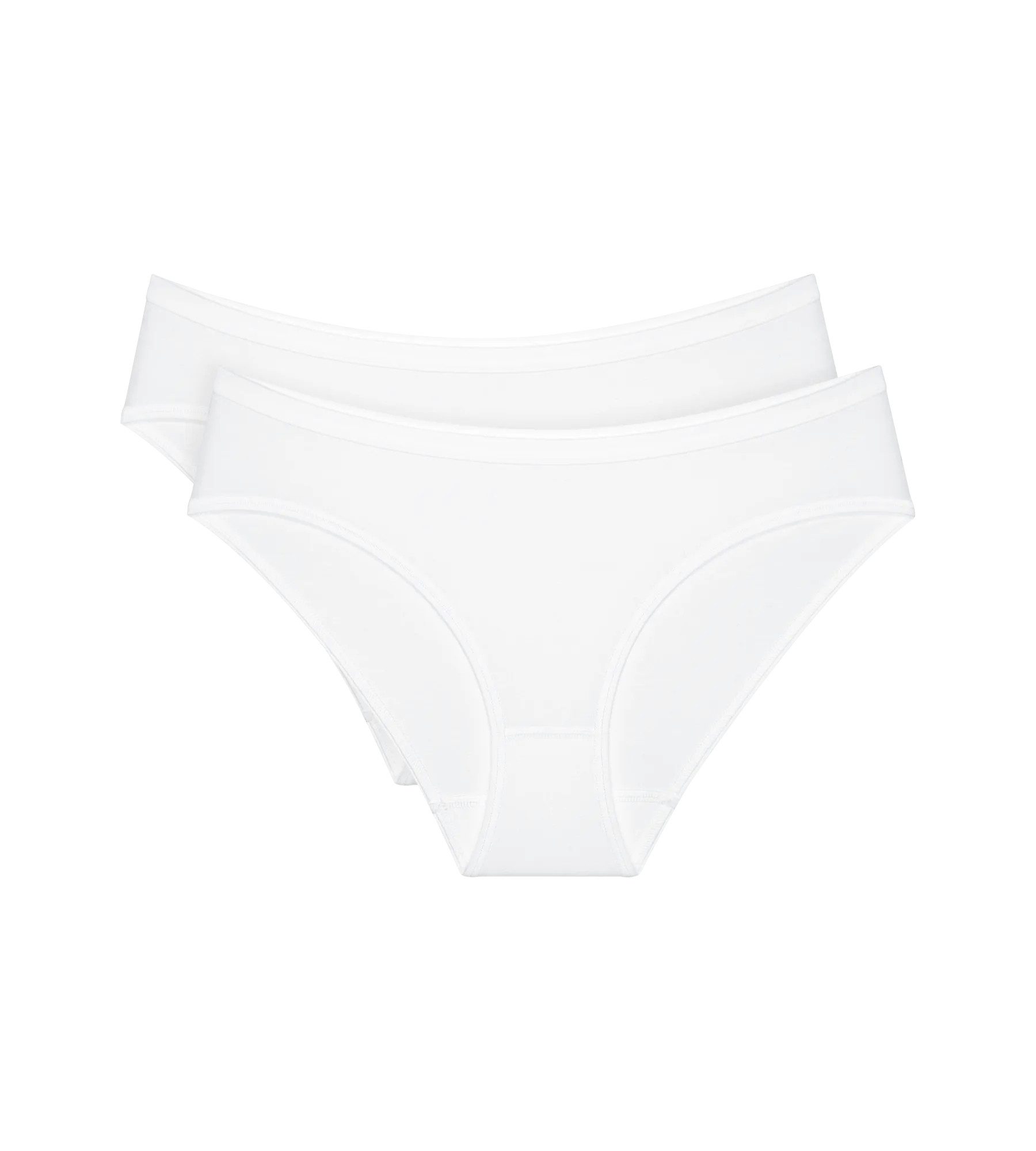 Triumph Tai-Slip Sense Of Cotton (2er Pack) weich, ohne Seitennaht, elastisch