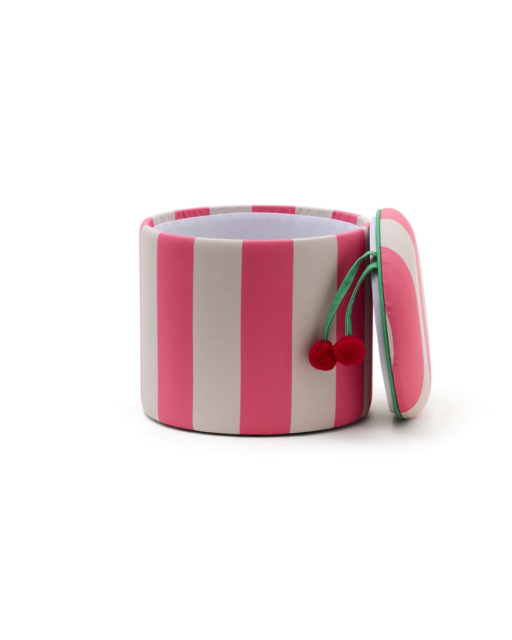 Kids Concept Sitzwürfel Kids Concept - Sitzhocker mit Stauraum rosa - 30,5x40x40 cm (1 St)