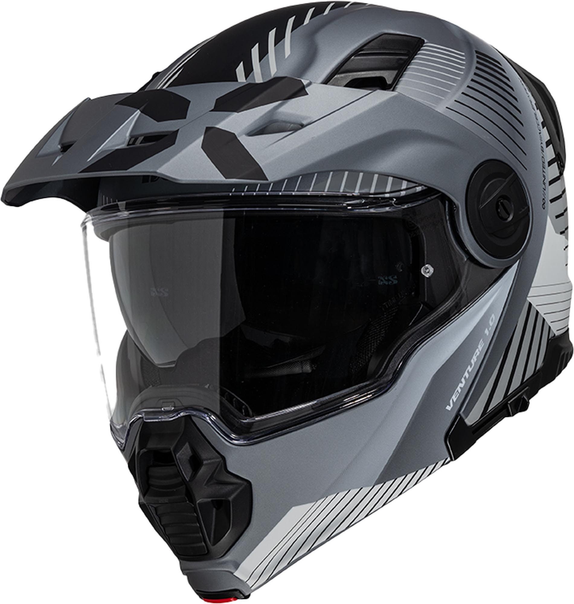 IXS Motorradhelm Venture 1.0 Klapphelm, leichtgewichtig, Pinlock, Schnellwechselvisier, Klapphelm, ECE 22.06