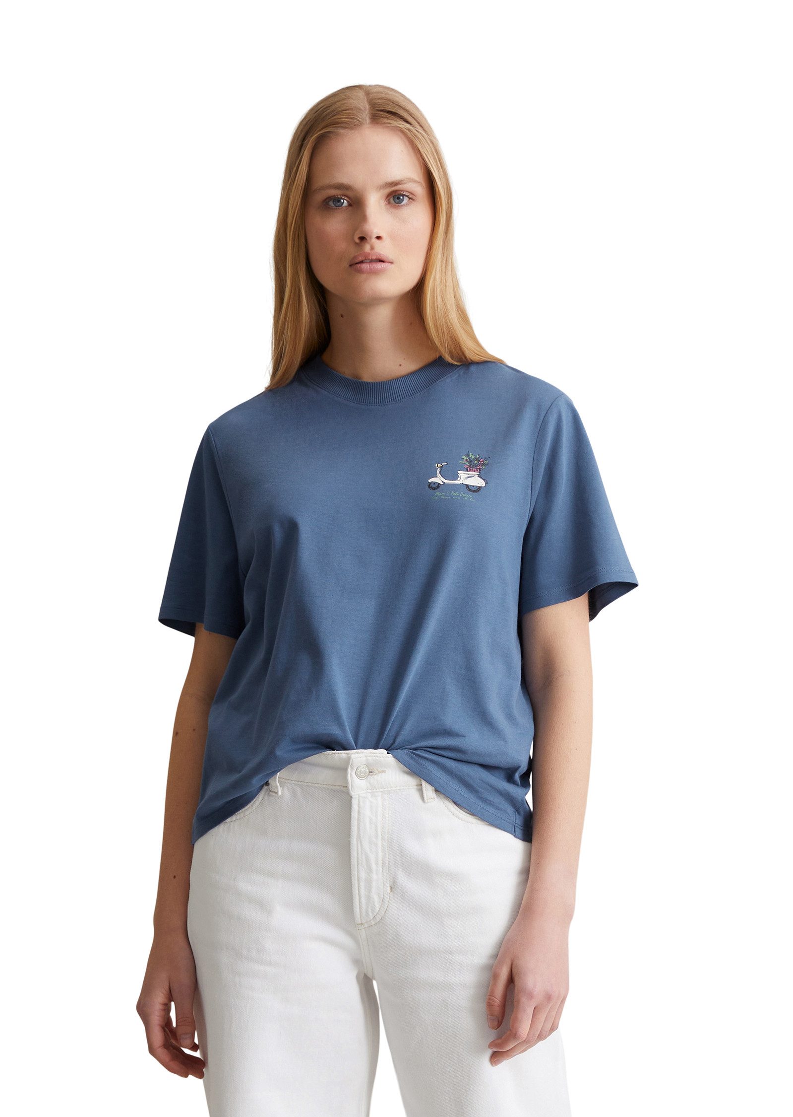Marc O'Polo DENIM T-Shirt modischer Print günstig online kaufen