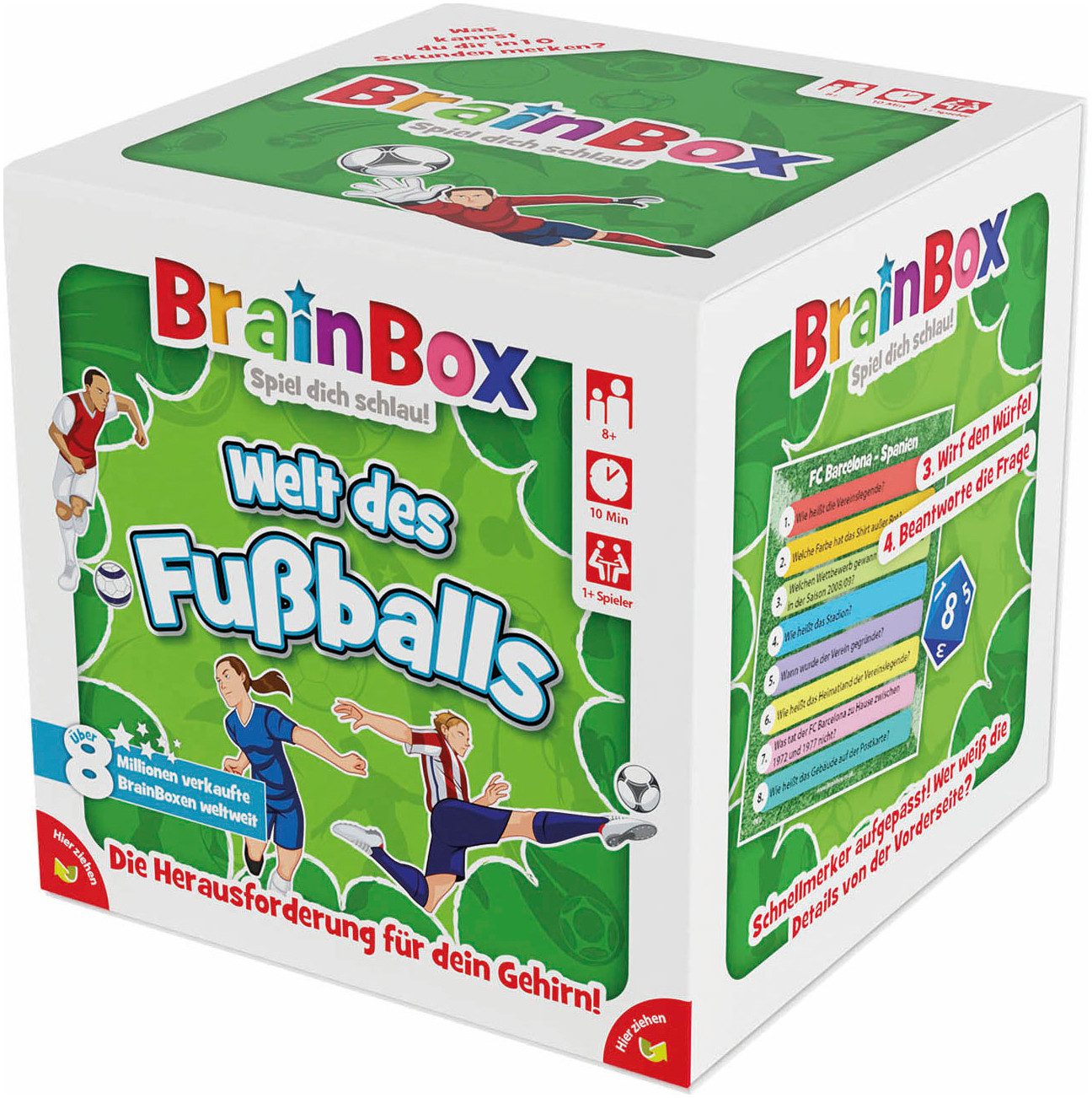 BrainBox Spiel, Lernspiel Welt des Fussballs