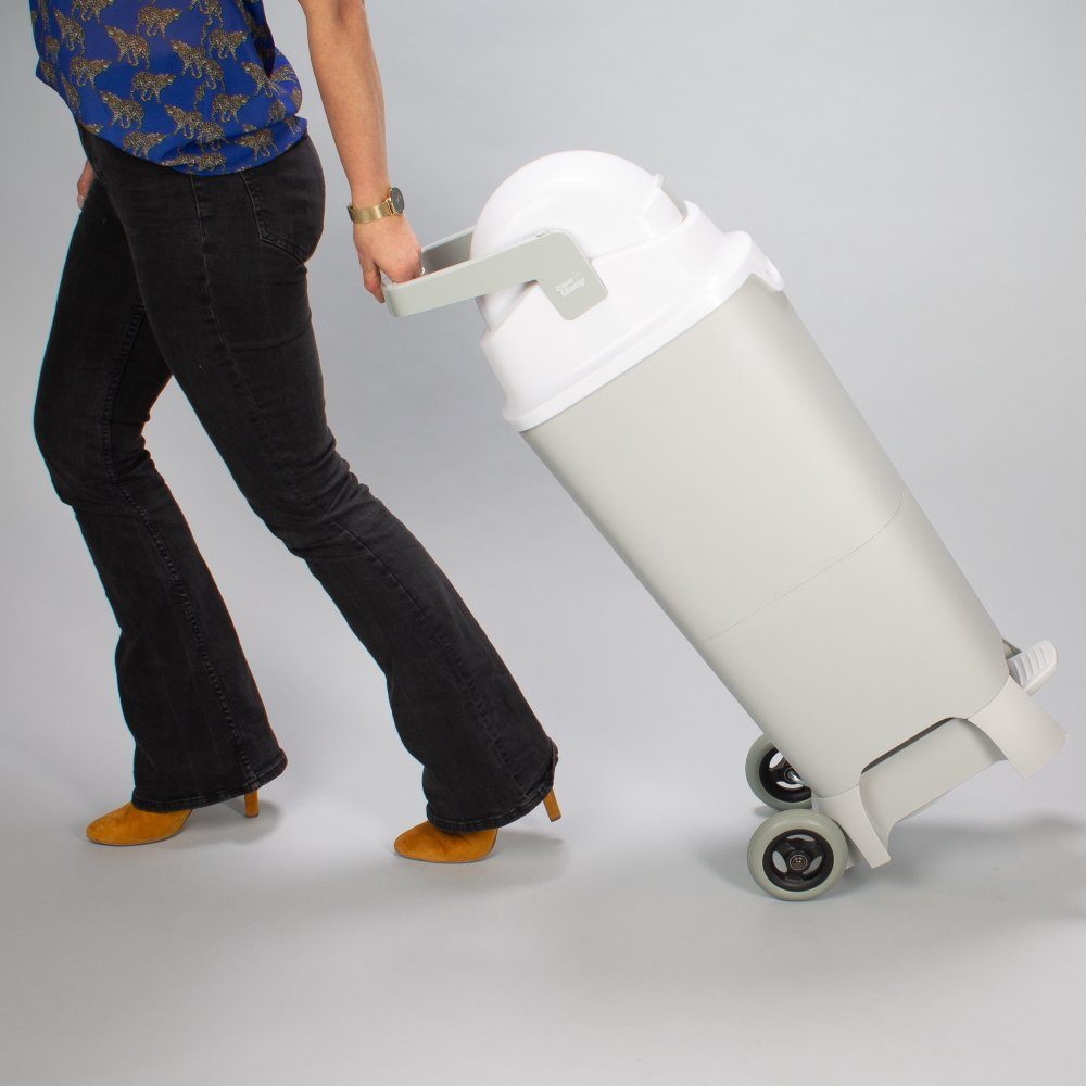 DiaperChamp Maxi Secchio Pannolini Con Pedale - Antiodore Professionale Per Asili E Case - Foto 3