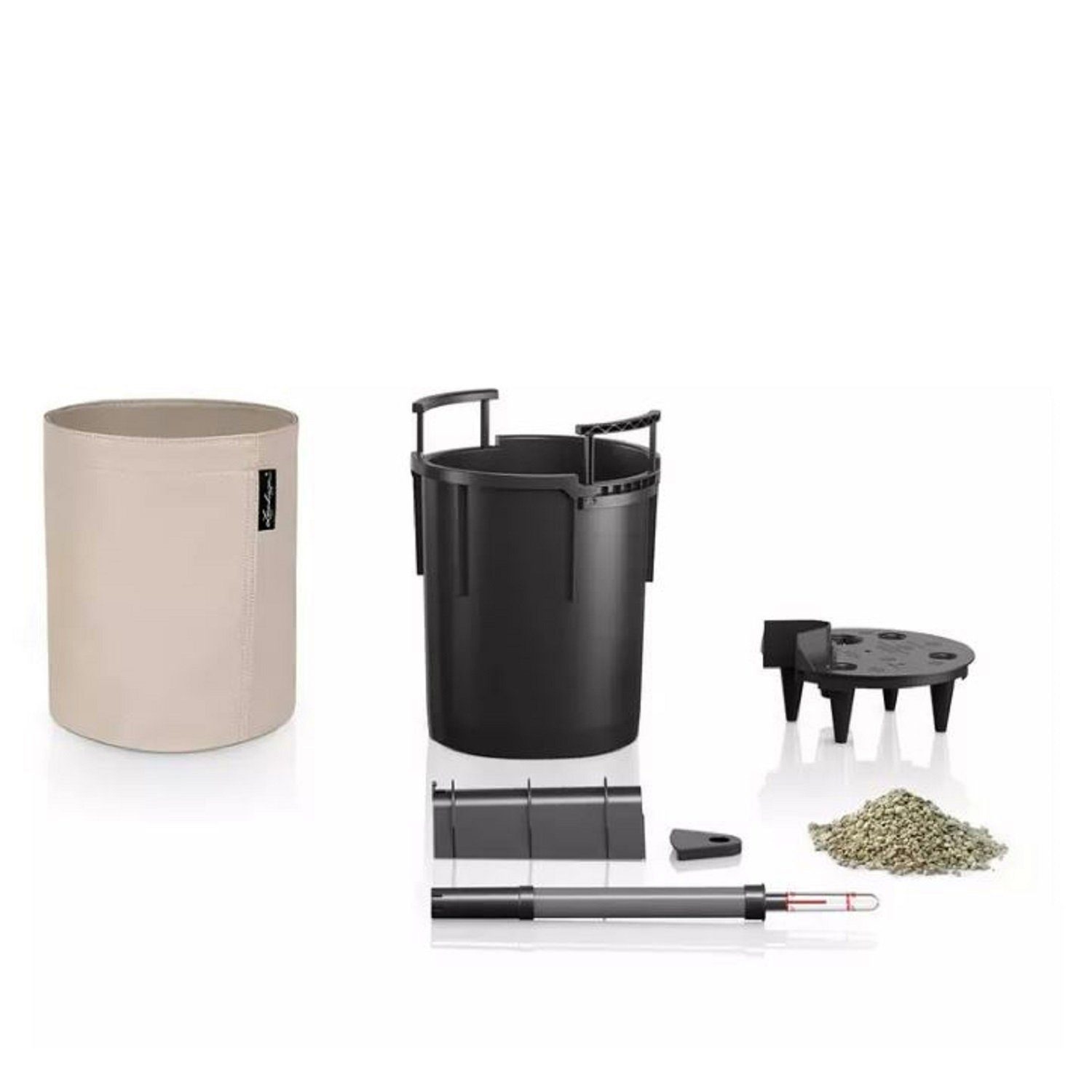Lechuza® Blumentopf Pflanztopf Trendcover 23 creme günstig online kaufen