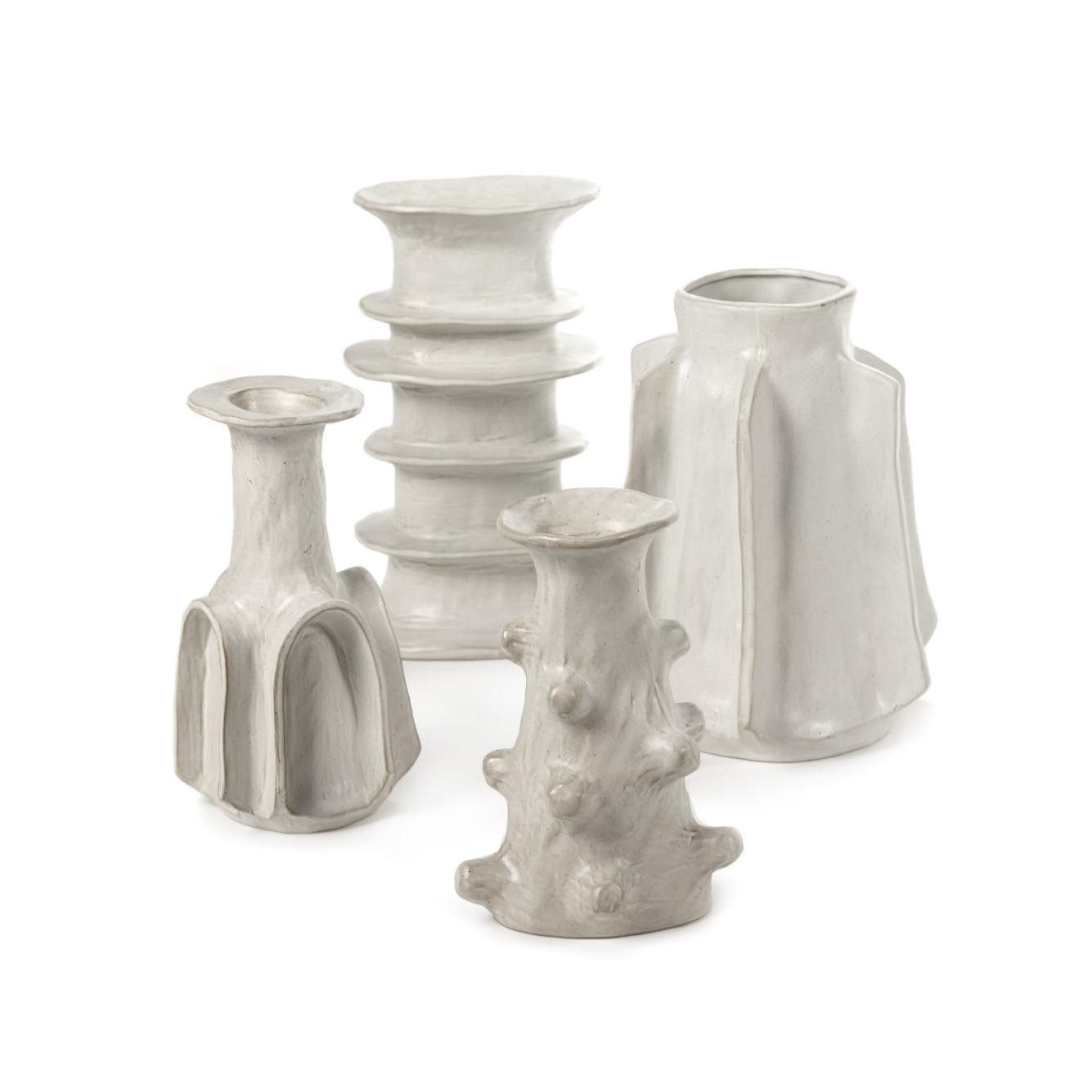 Serax Dekovase SERAX Vase Billy 04 White Large (30cm)