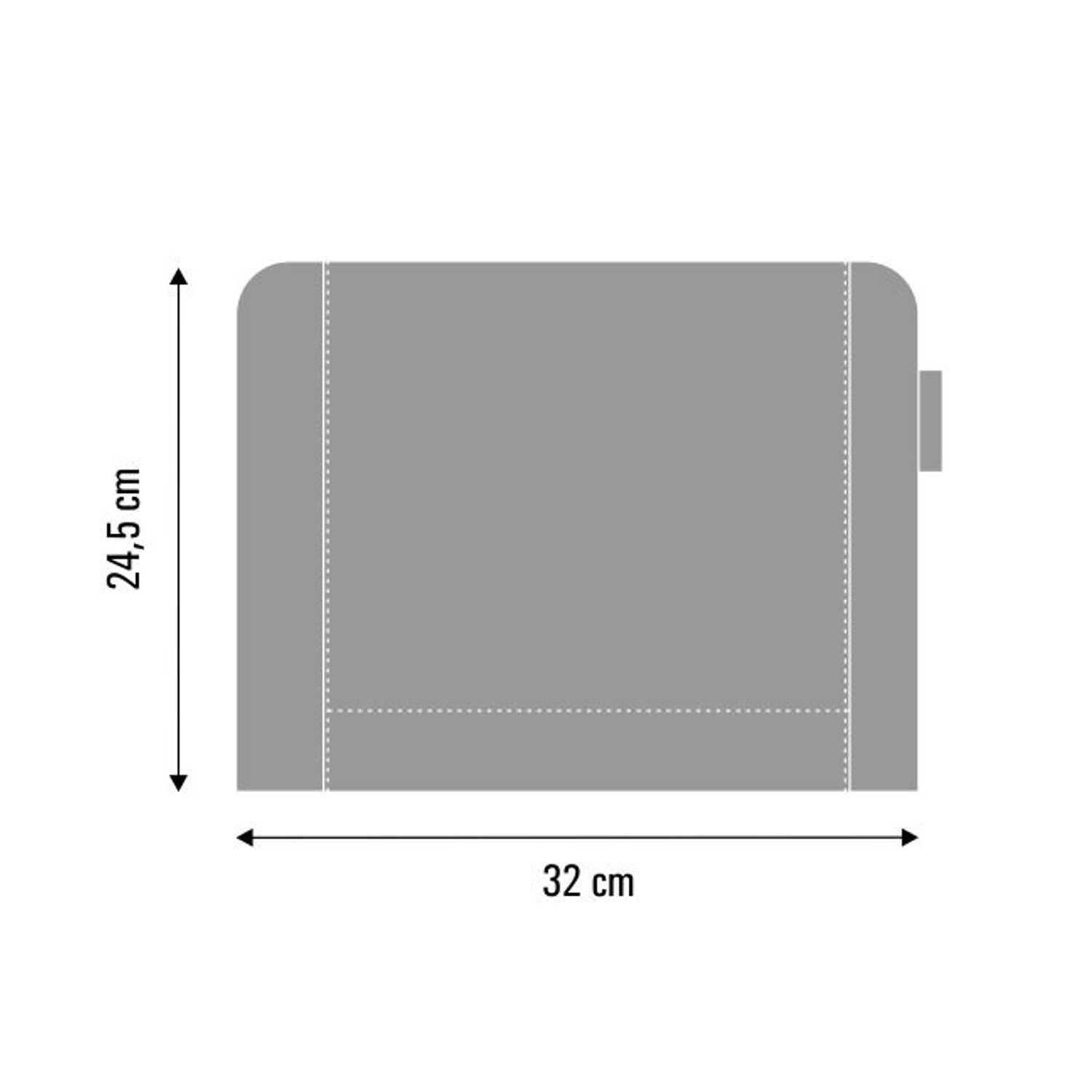 Bertoni Laptop-Hülle Aztec 11" / 13" / 15" Zoll, in den Größen 11" / 13" / 15" Zoll; Magnetverschluss