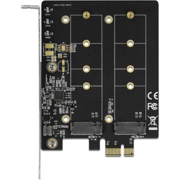 Delock PCI Express x1 Karte zu 2 x intern M.2 Key B Mainboard