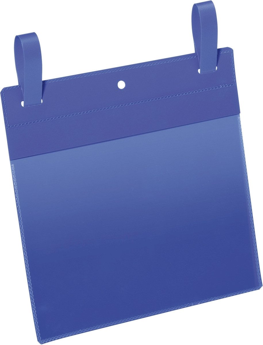 Fächermappe Gitterboxtaschen mit Laschen A5 quer blau VE=50 Stück