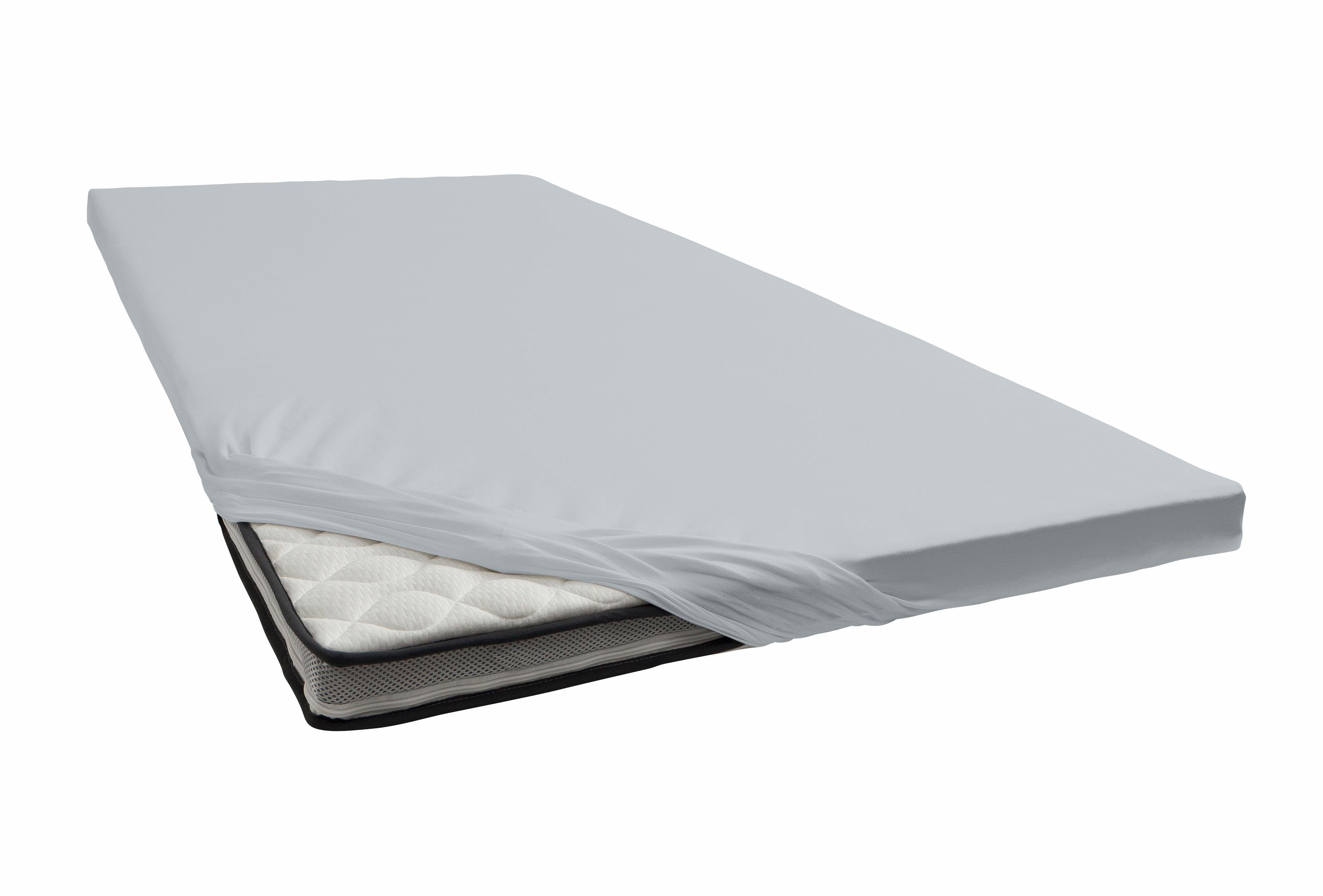 Janine Натяжні простирадла TOPPER 5001, Jersey-Elasthan, Gummizug: rundum, (1 Stück), mit Rundumgummizug