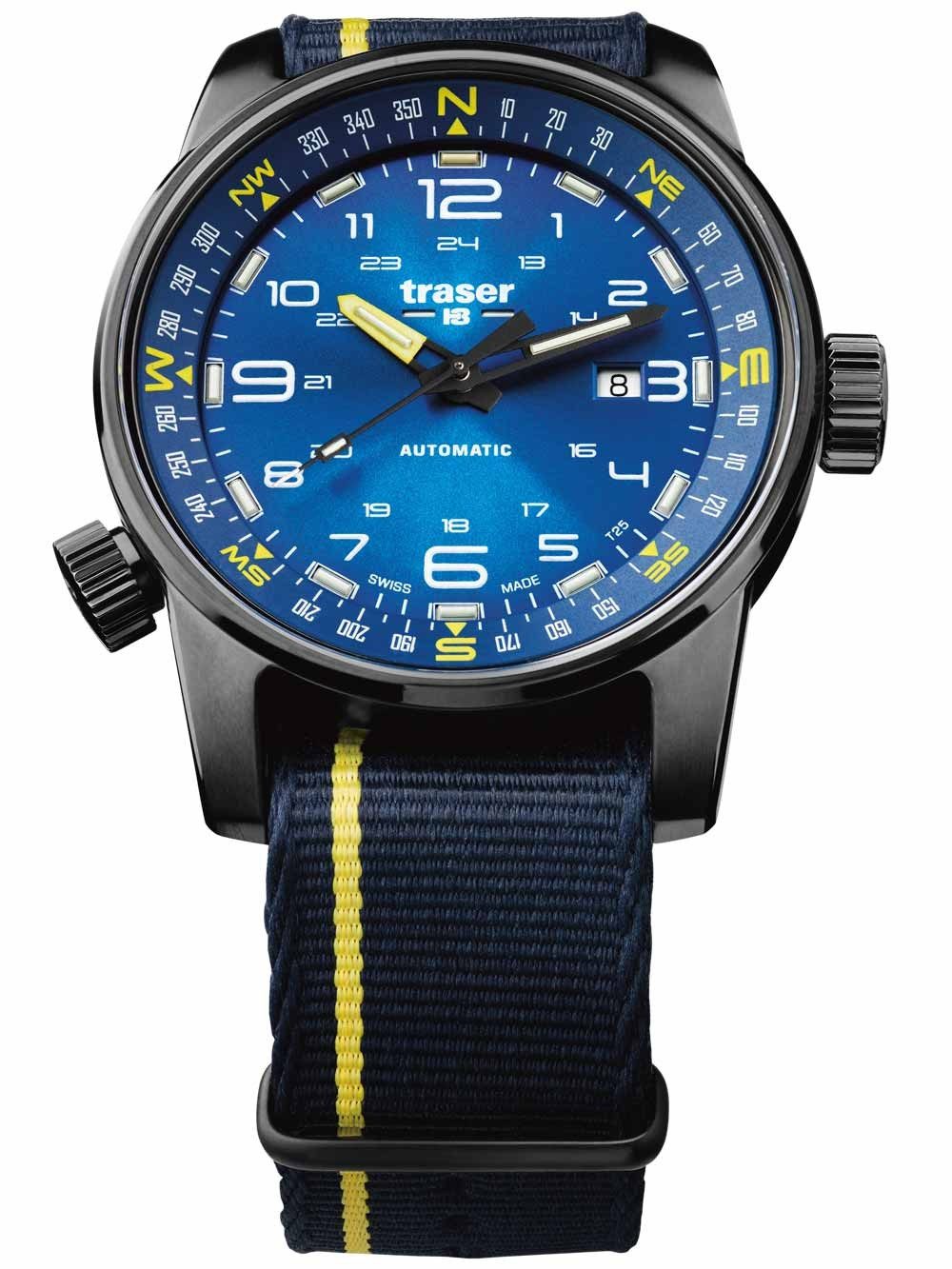 Traser Automatikuhr Traser H3 107719 P68 Pathfinder Automatic Herrenuhr 46mm 10ATM Traser H3 107719 P68 Pathfinder Automatic Herrenuhr 46mm 10ATM