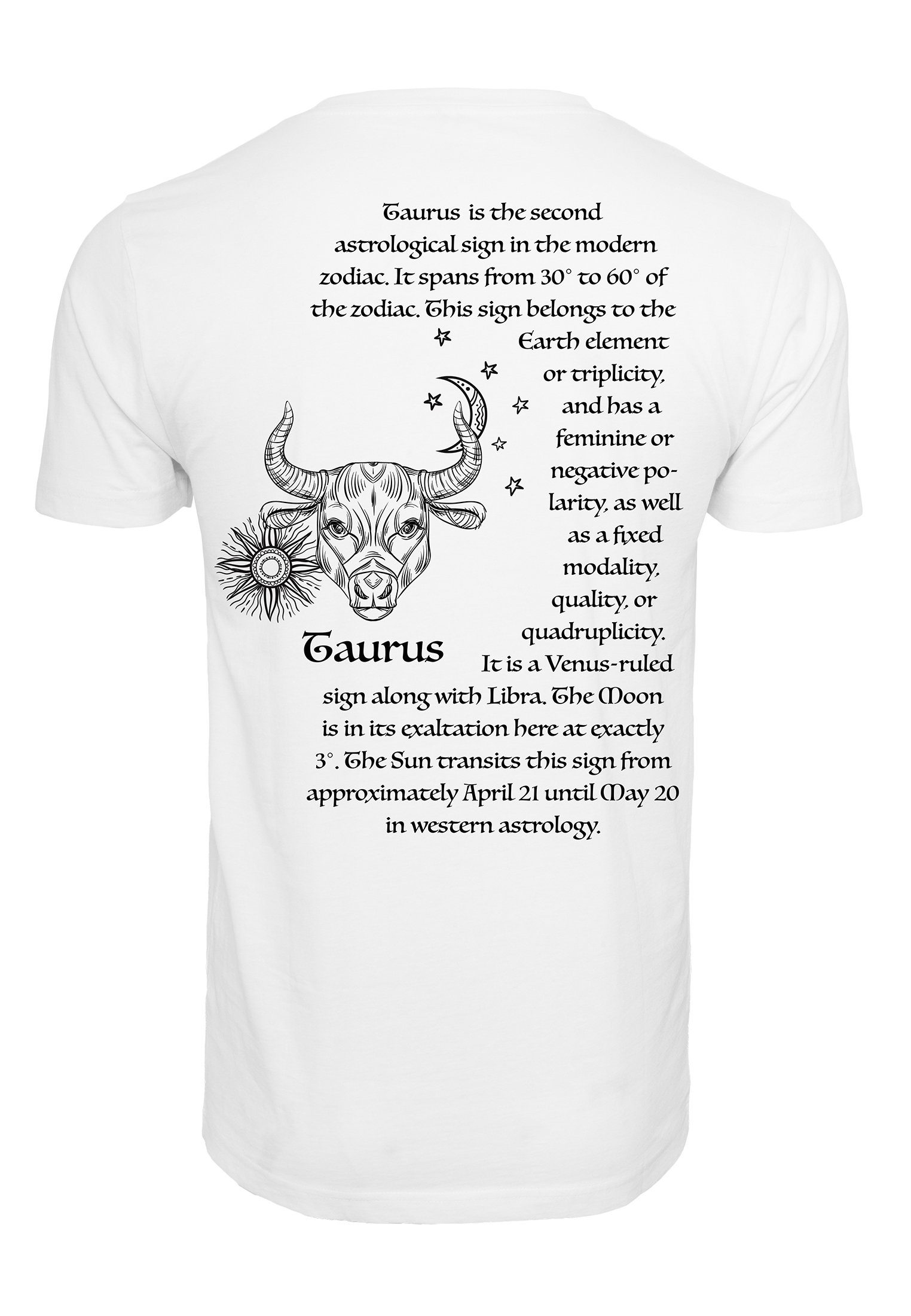 Astro MisterTee T-Shirt Tee (1-tlg) Taurus Herren